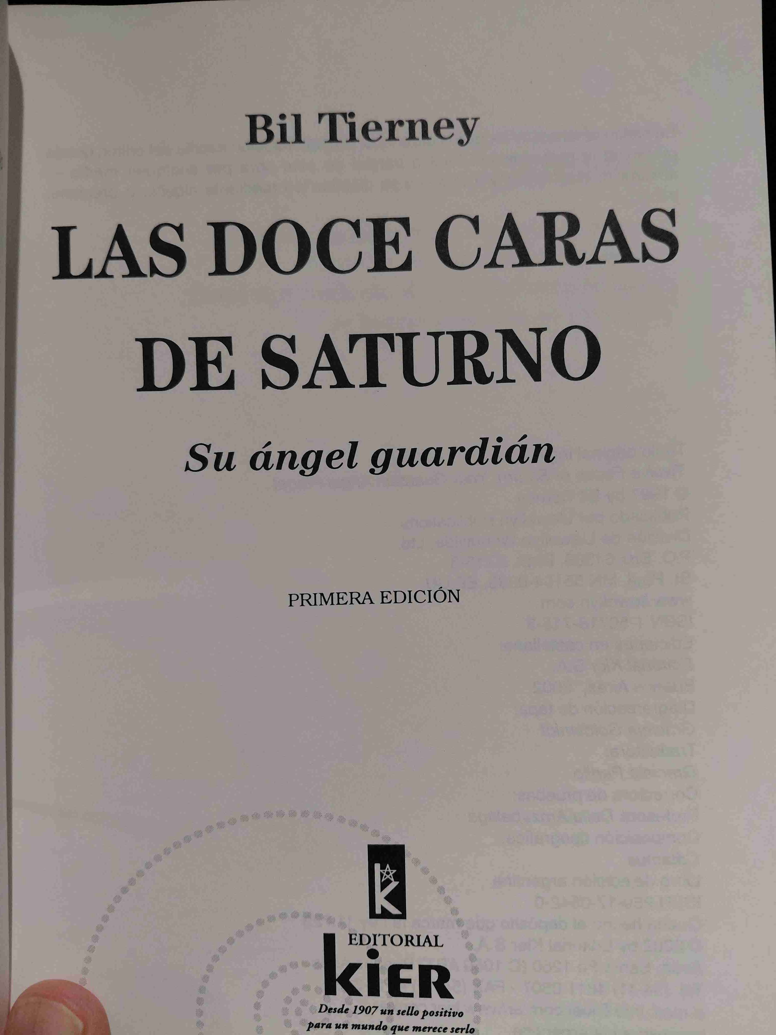 Libro 'Las doce caras de Saturno' - miniatura 2