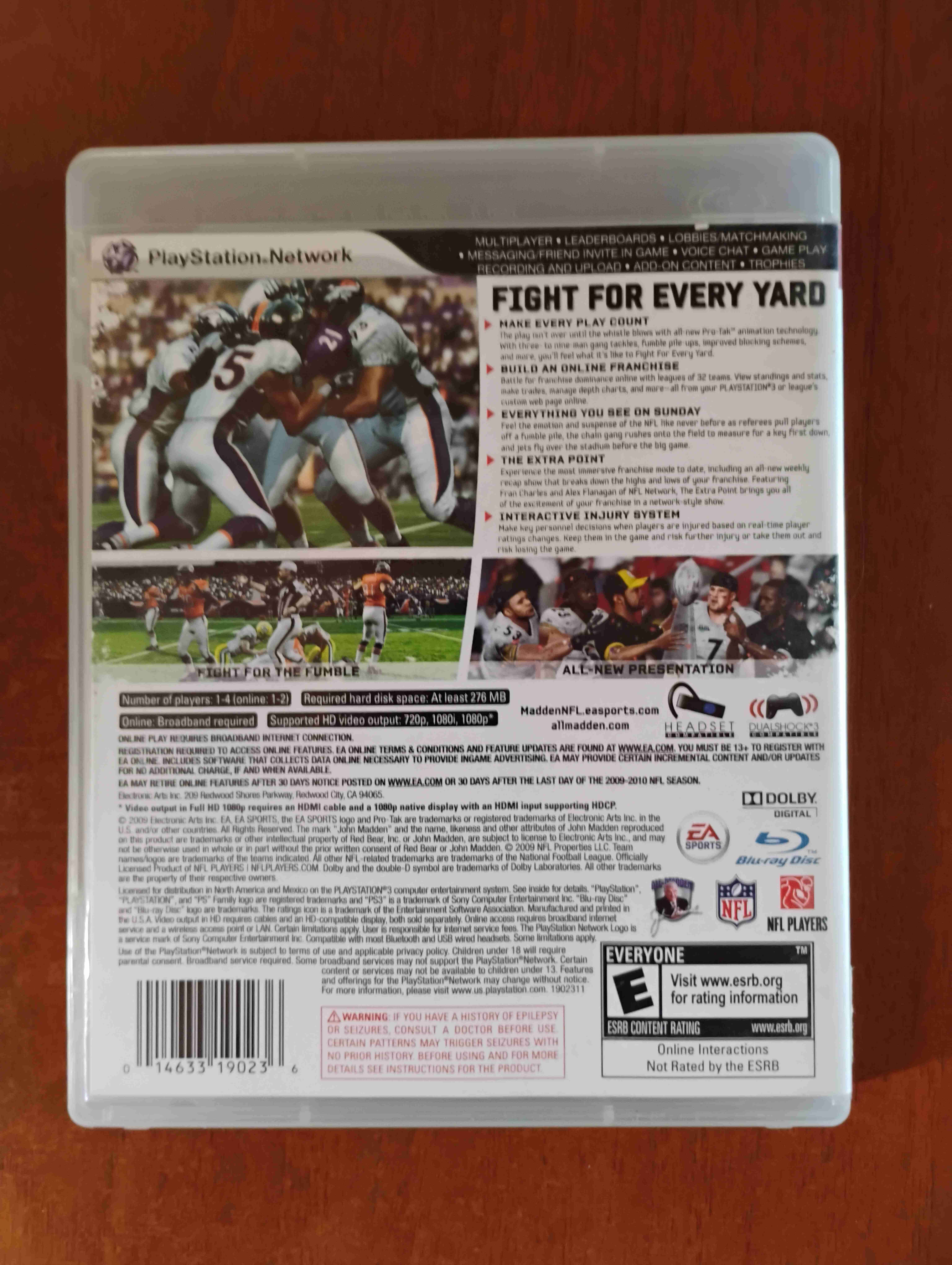 Videojuego Madden NFL 10 PS3 - miniatura 2