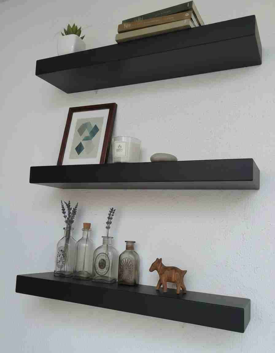 Estantes flotantes de madera - miniatura 4