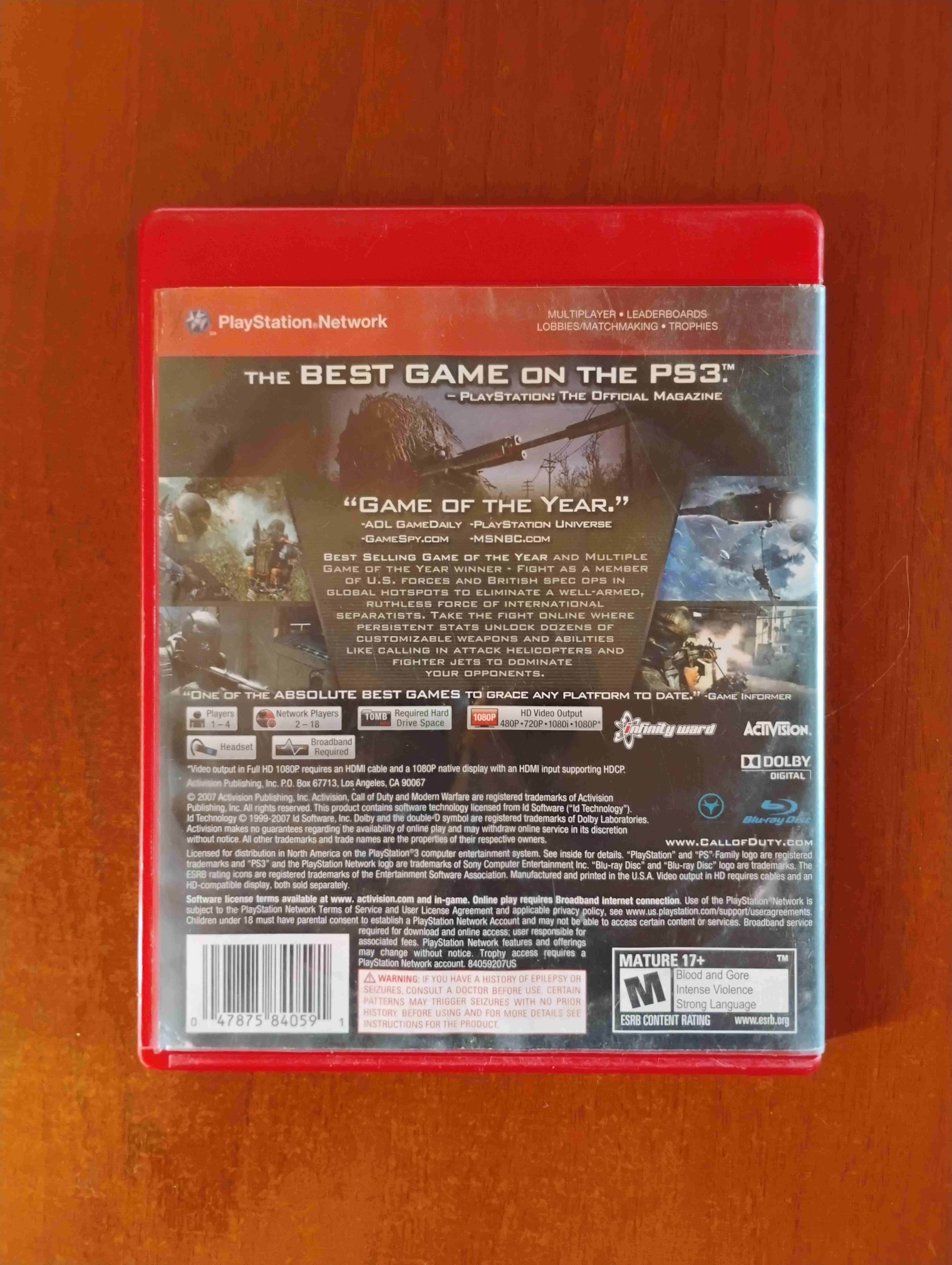 Juego PS3 Call of Duty 4 - miniatura 2