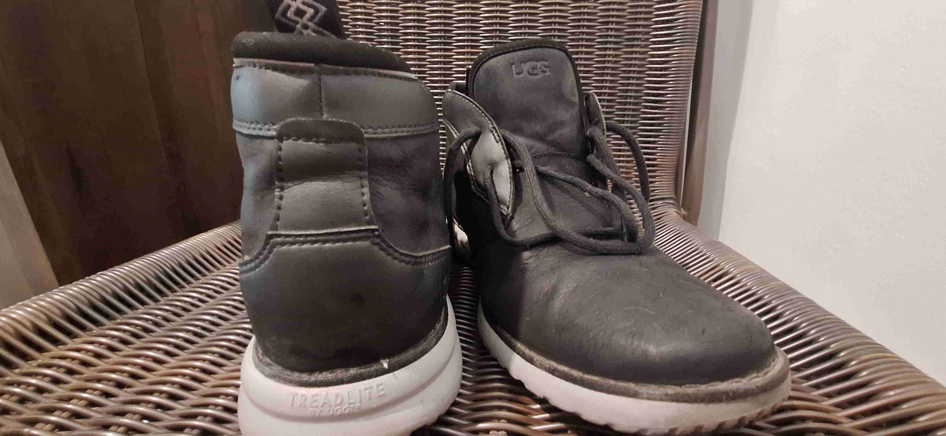 Botines de cuero negro UGG 43 - miniatura 6