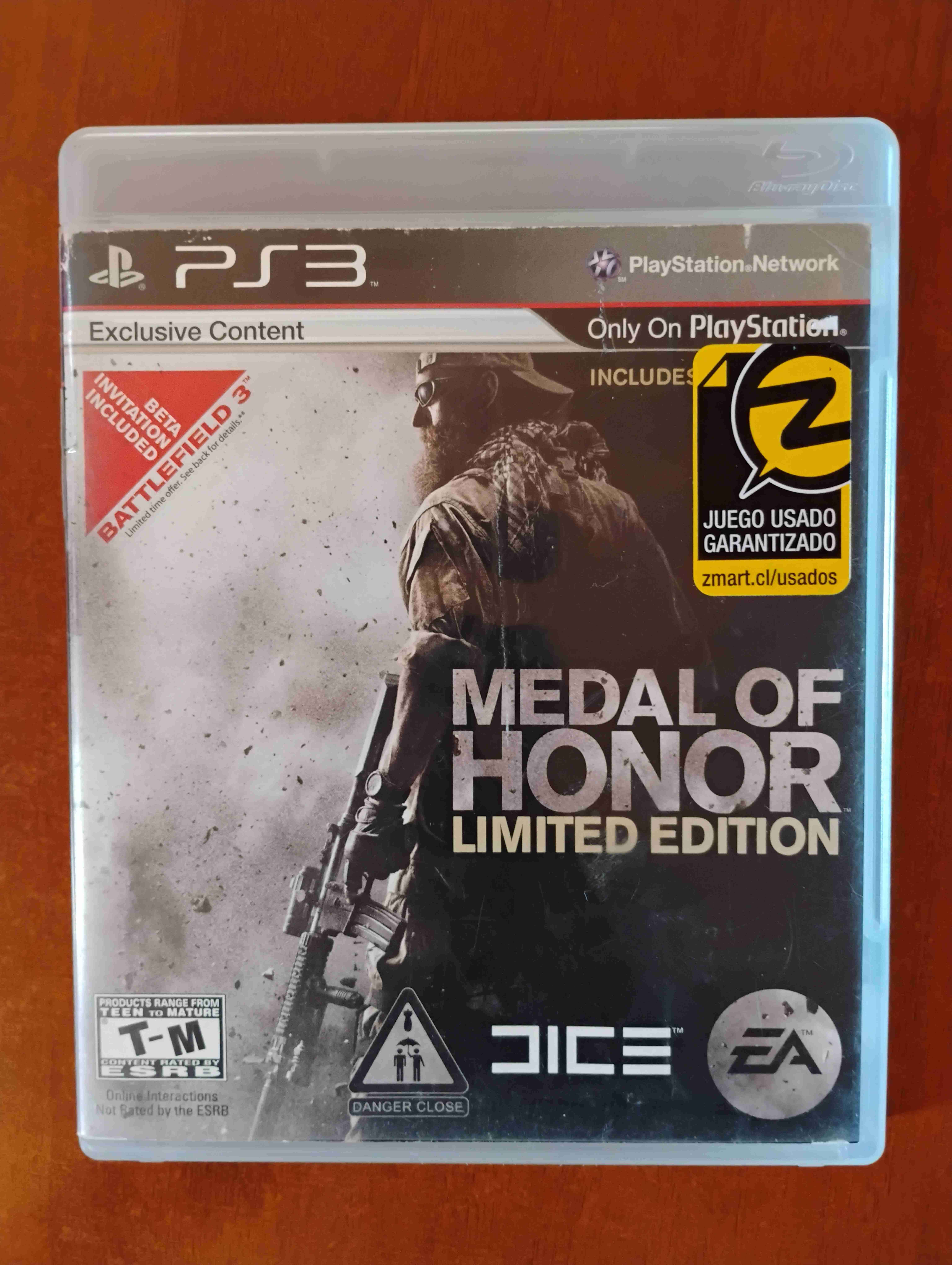 Medal of Honor PS3 Edición Limitada - miniatura 1
