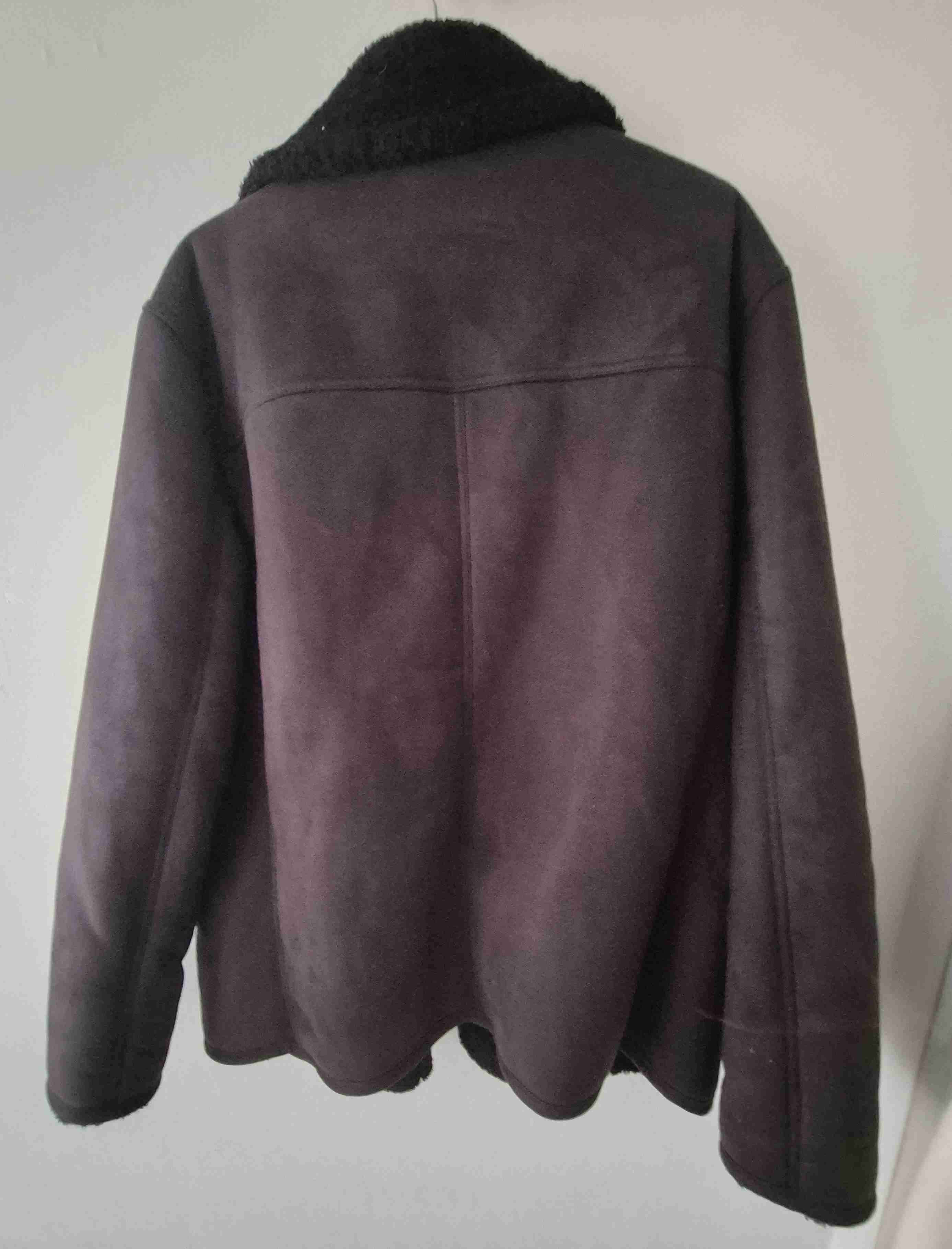 Chaqueta gamuza negro - miniatura 2