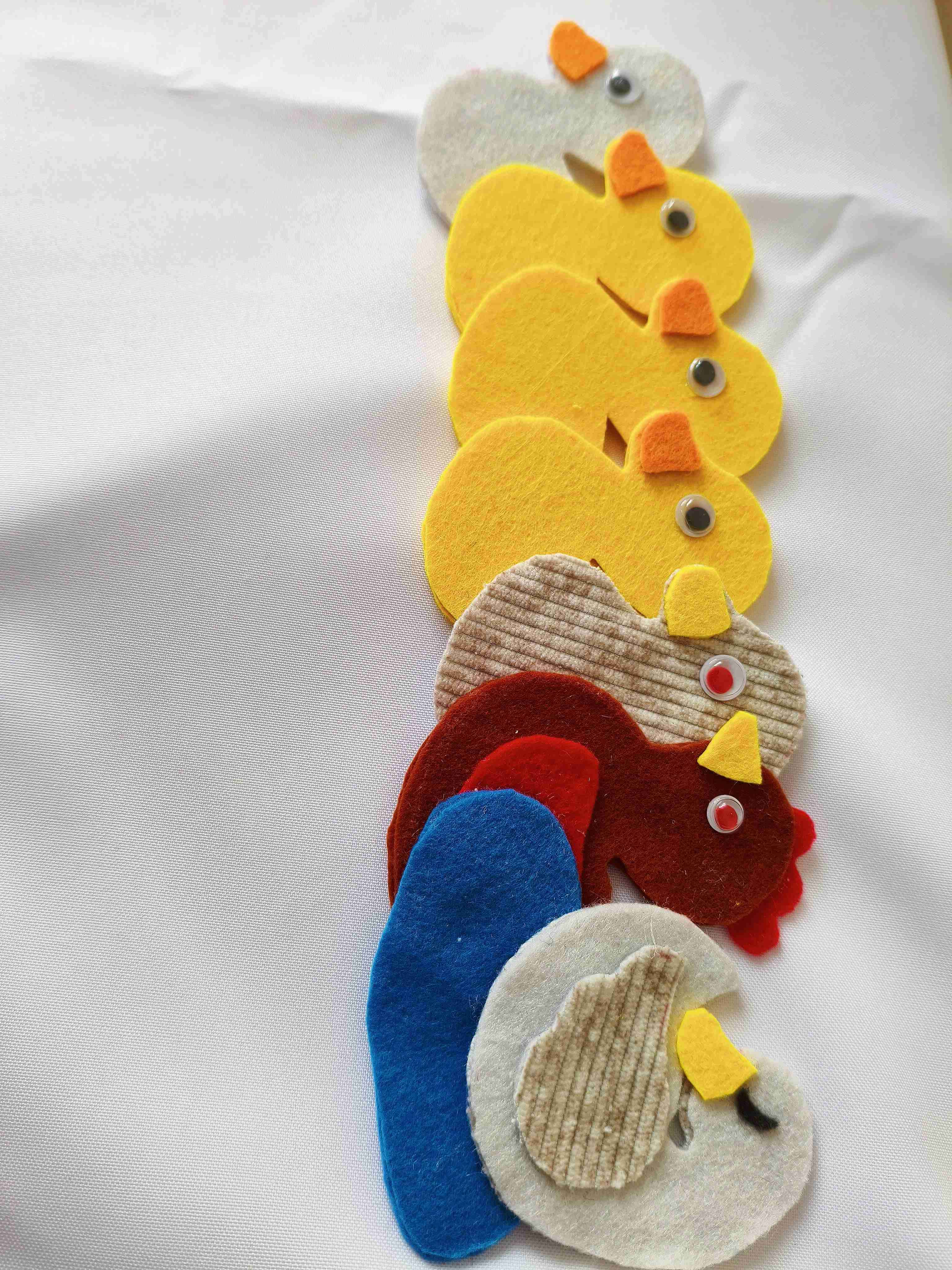 Títeres de dedo el patito feo - miniatura 3