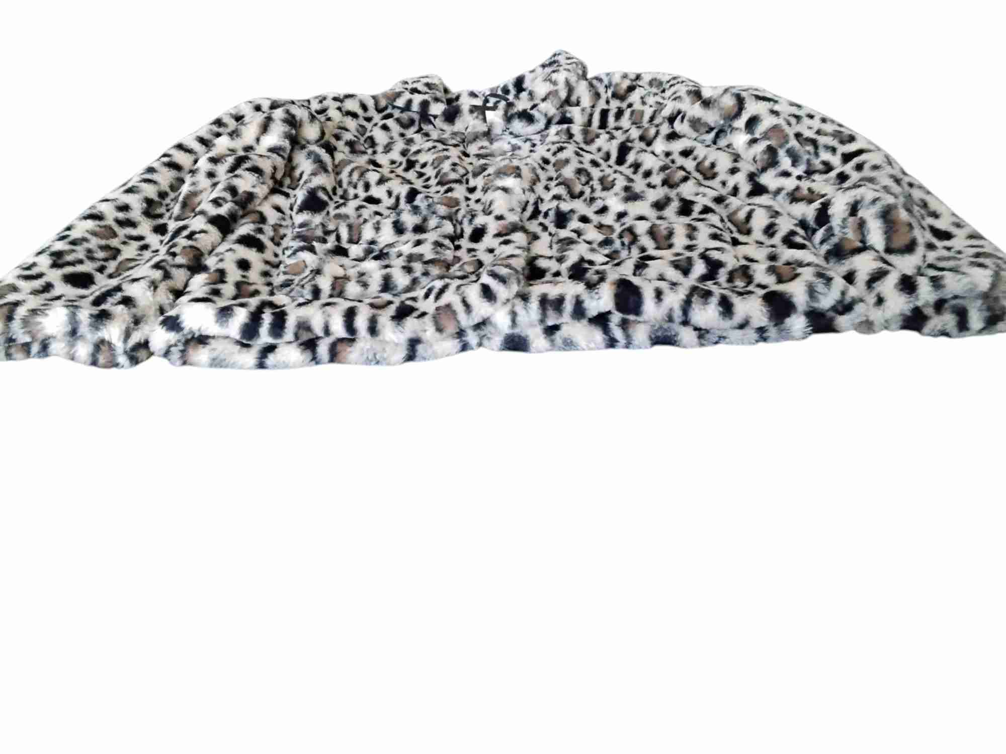 Abrigo de invierno con estampado leopardo - miniatura 2