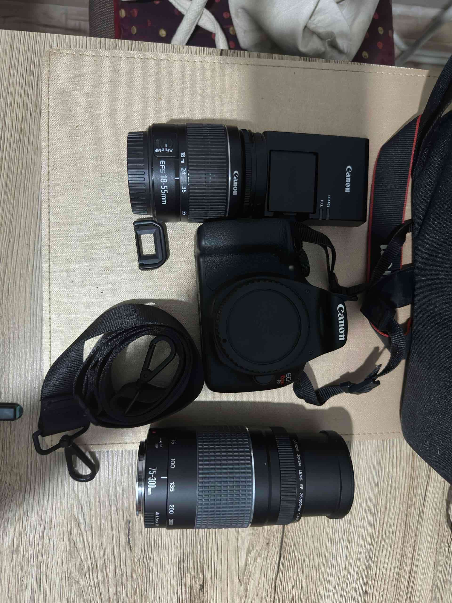 Cámara Canon t5 con lentes - miniatura 2