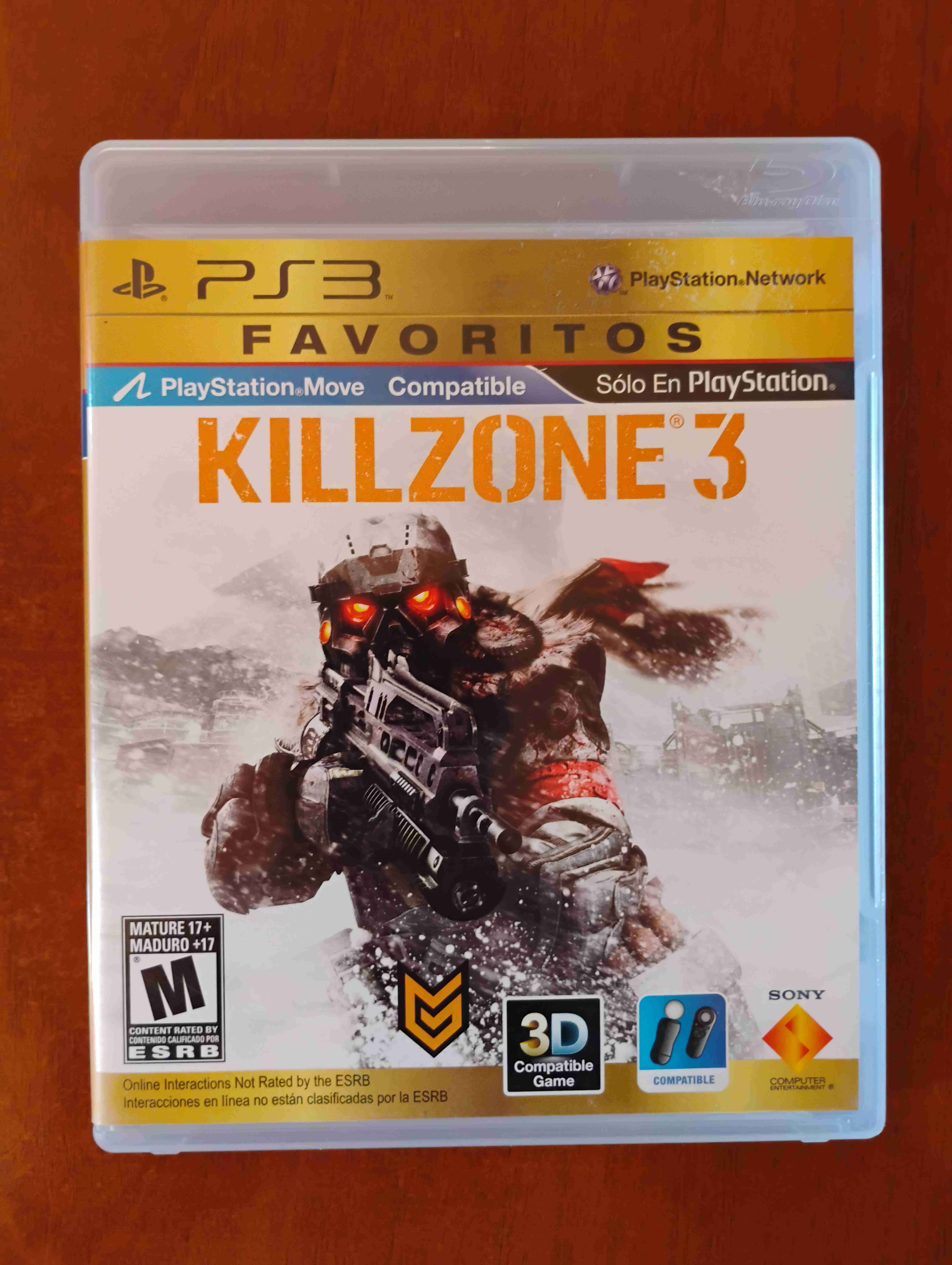 Juego PS3 Killzone 3 Favoritos - miniatura 1