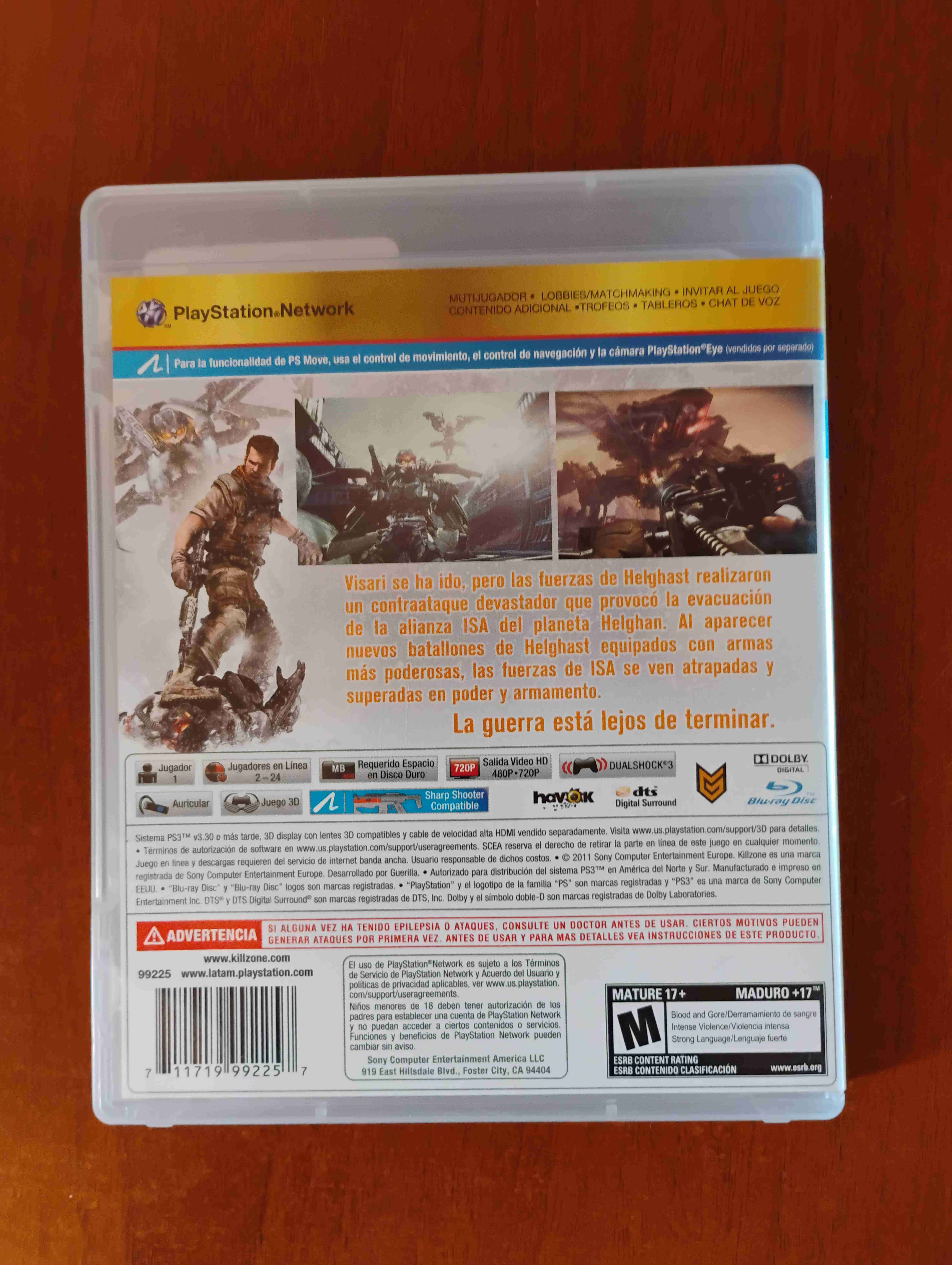 Juego PS3 Killzone 3 Favoritos - miniatura 2