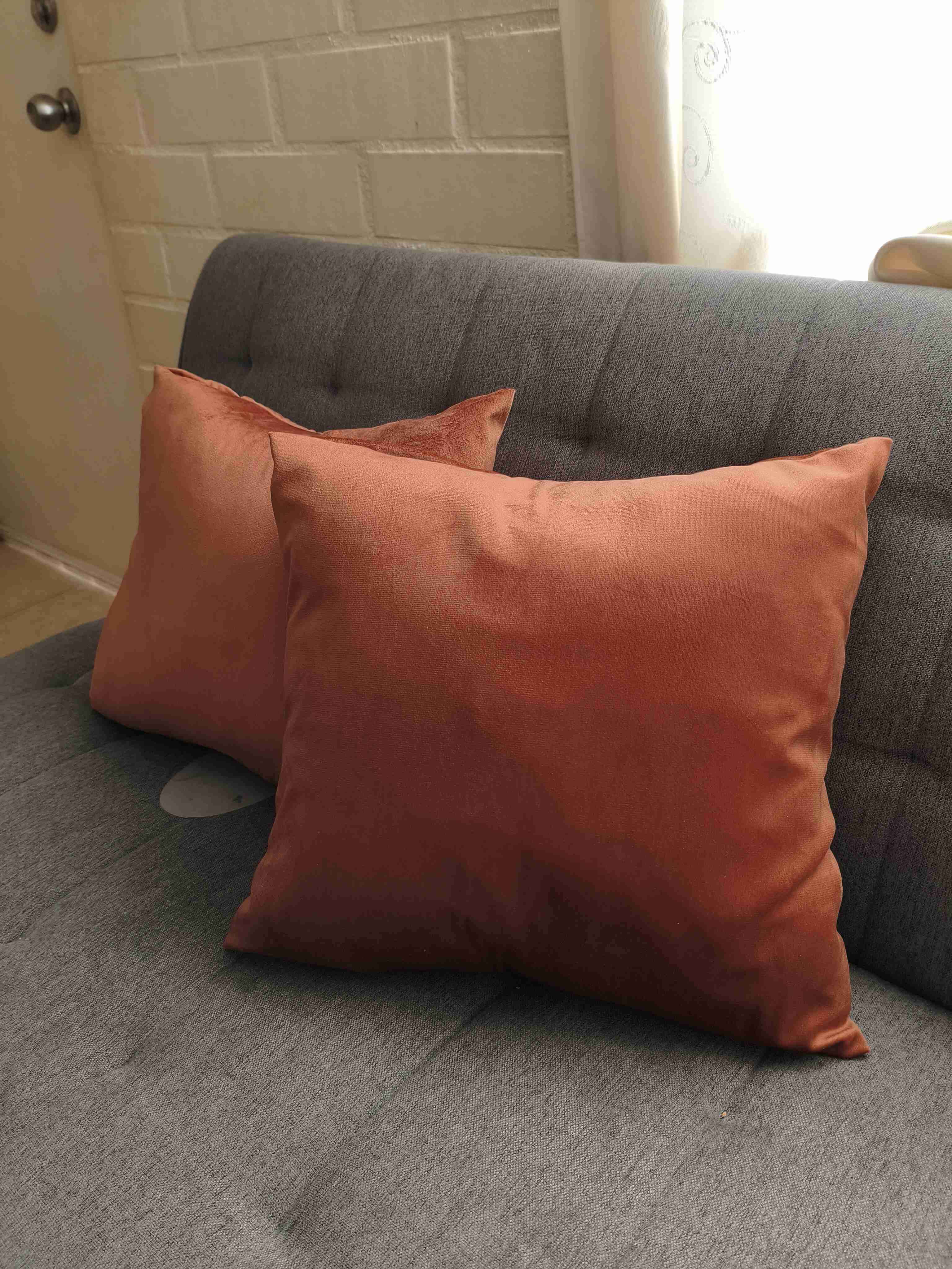 FUNDAS de cojín terciopelo