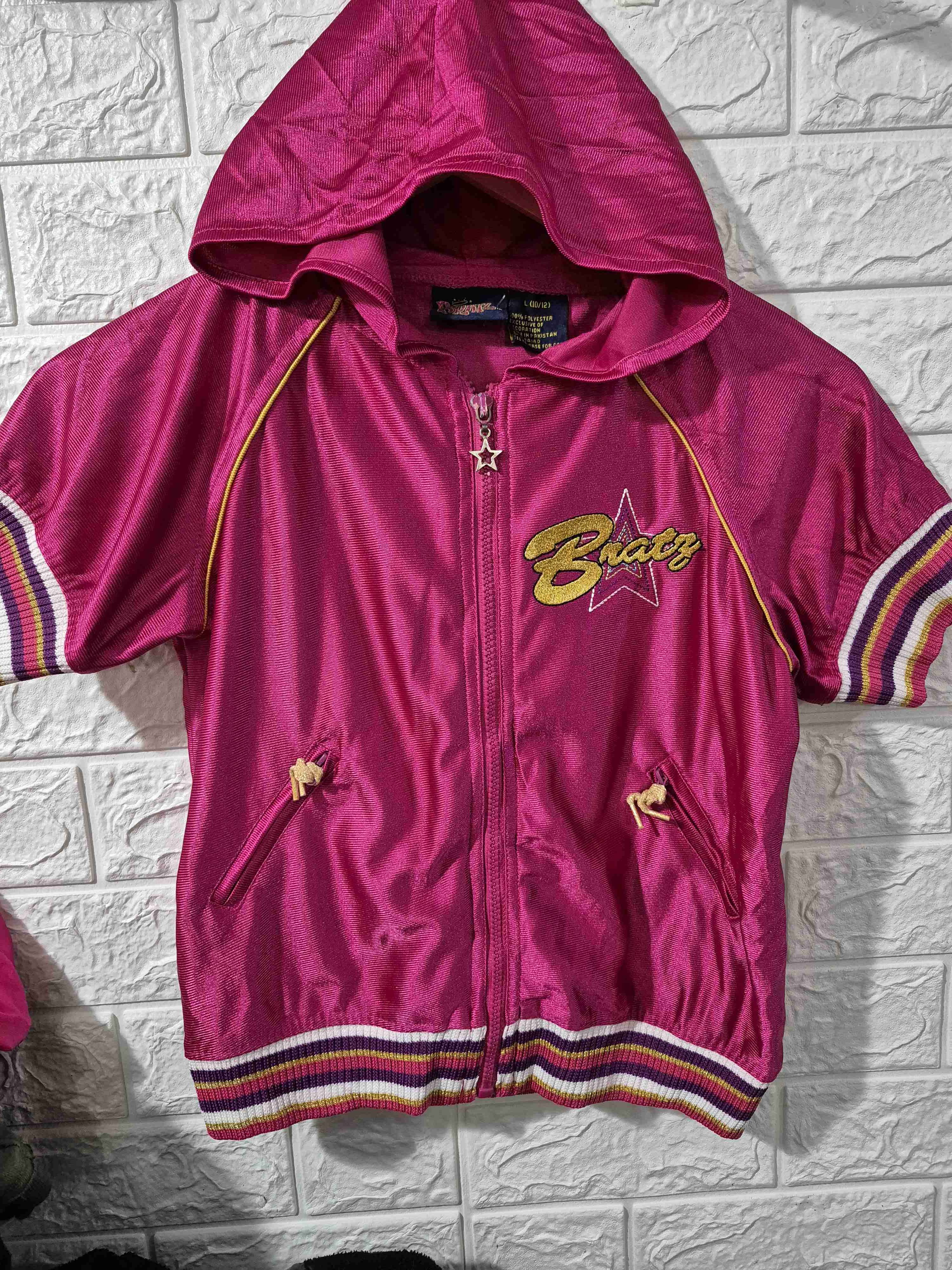 Polerón con capucha Bratz rosado - miniatura 1