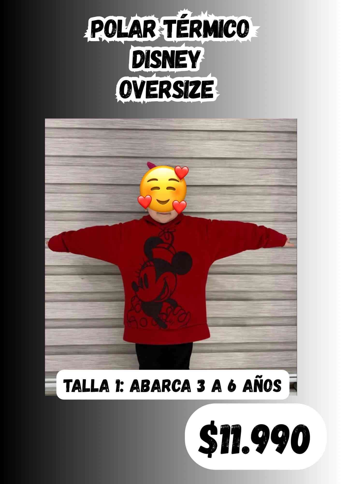 Polar térmico Disney oversize