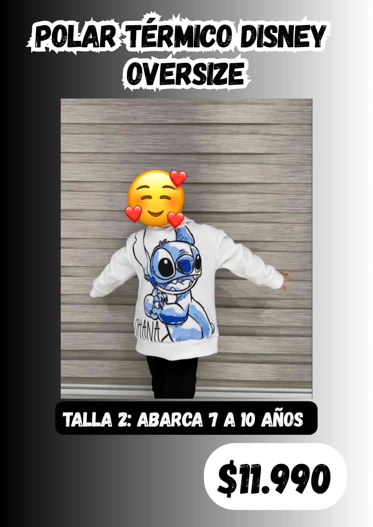 Polar térmico Disney oversize