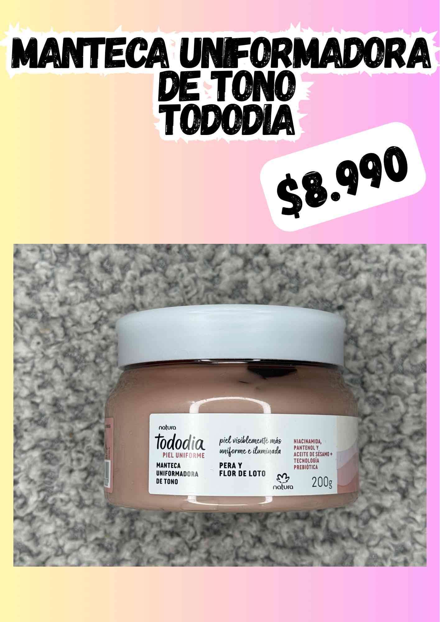 Manteca Uniformadora de Tono Natura
