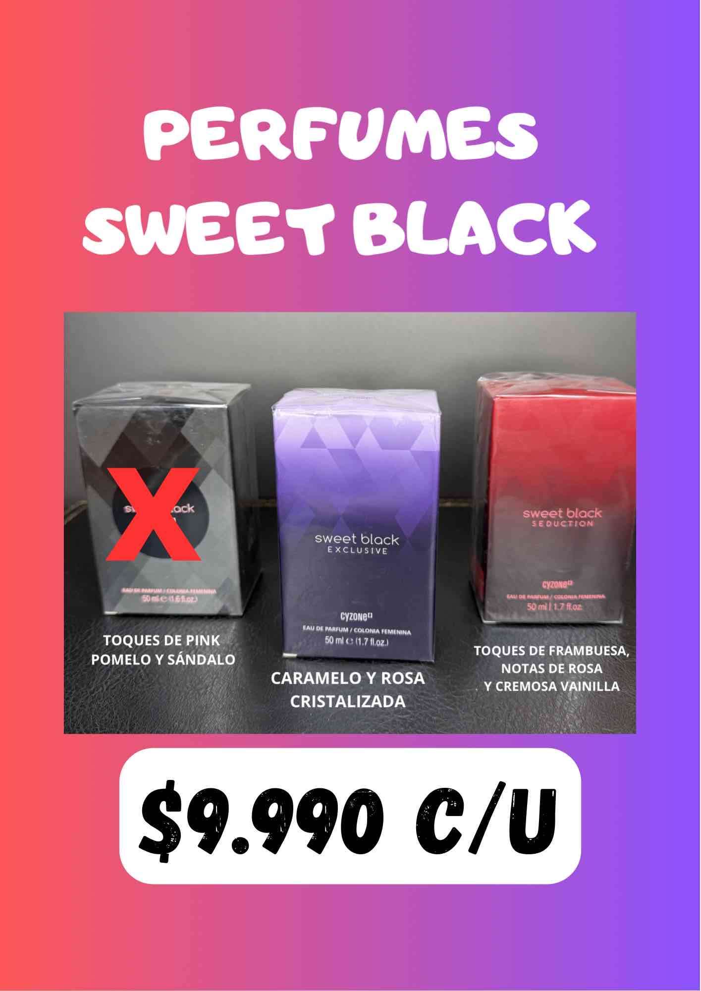 Perfumes Sweet Black 50 ml - miniatura 1
