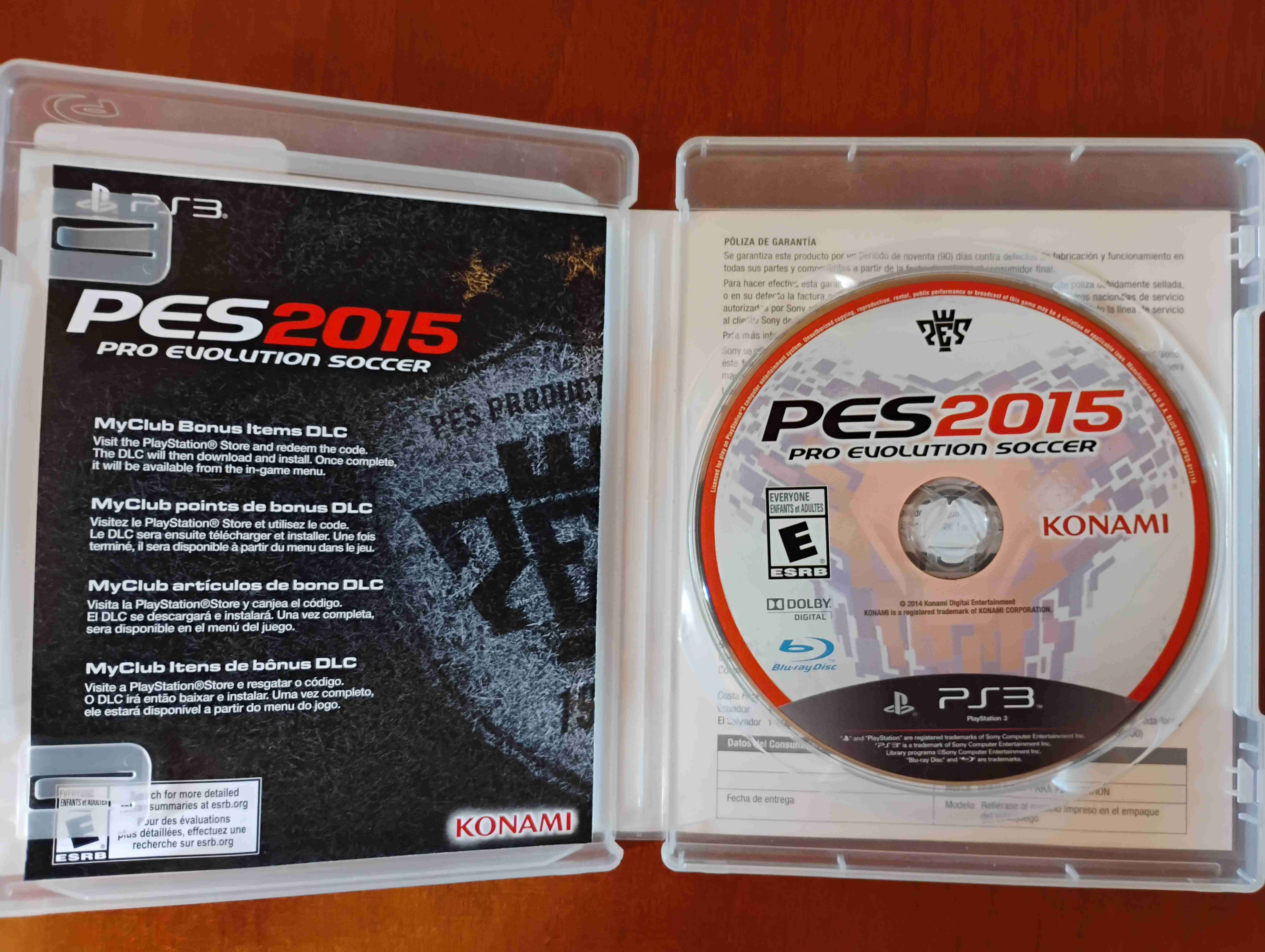Juego PS3 PES 2015 - miniatura 3