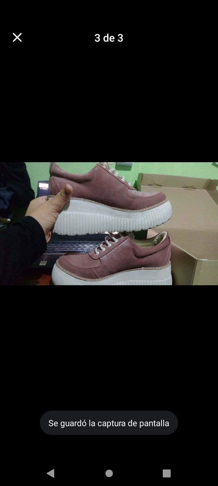 Zapatillas mujer rosa - miniatura 2