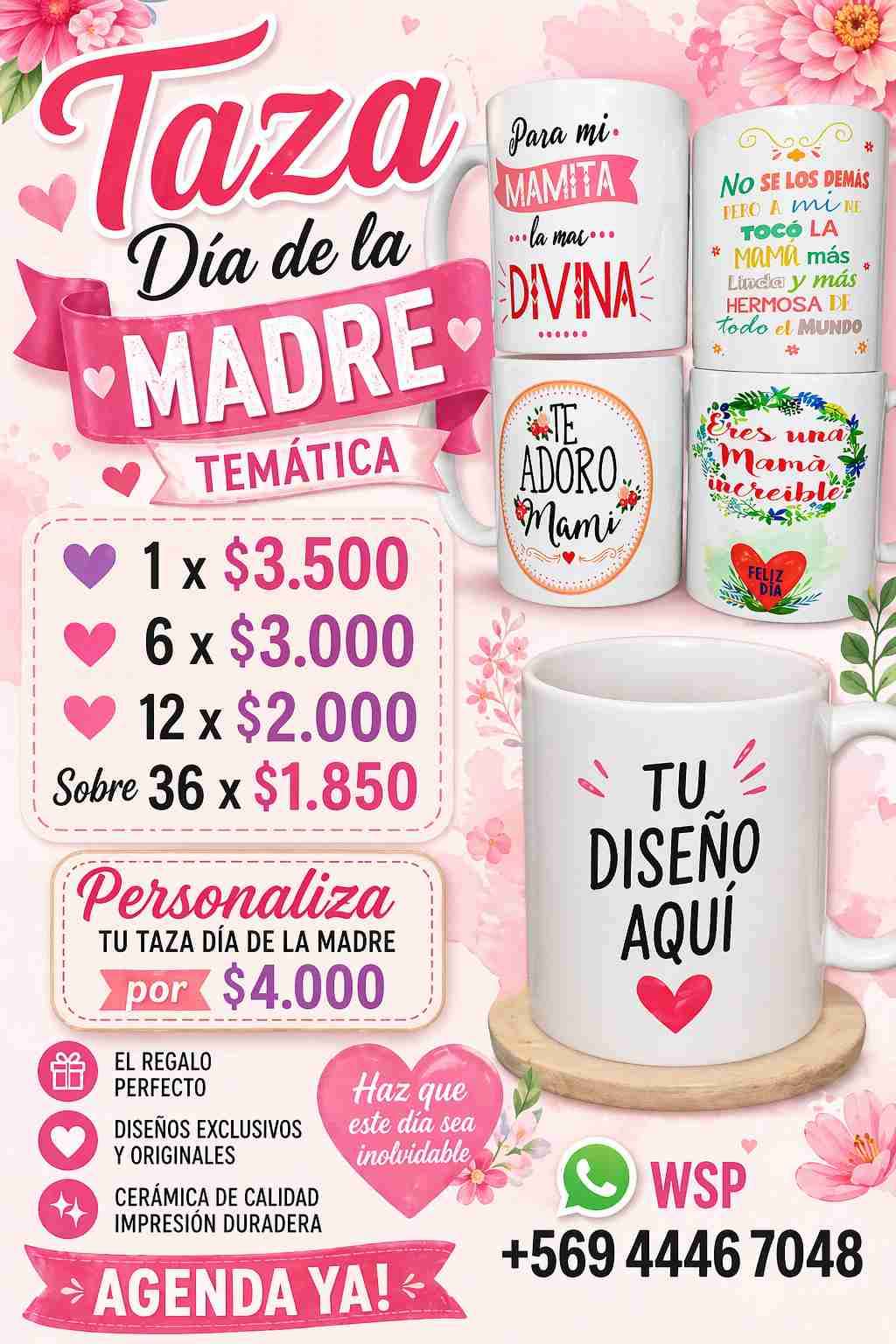 Taza temática Día de la Madre