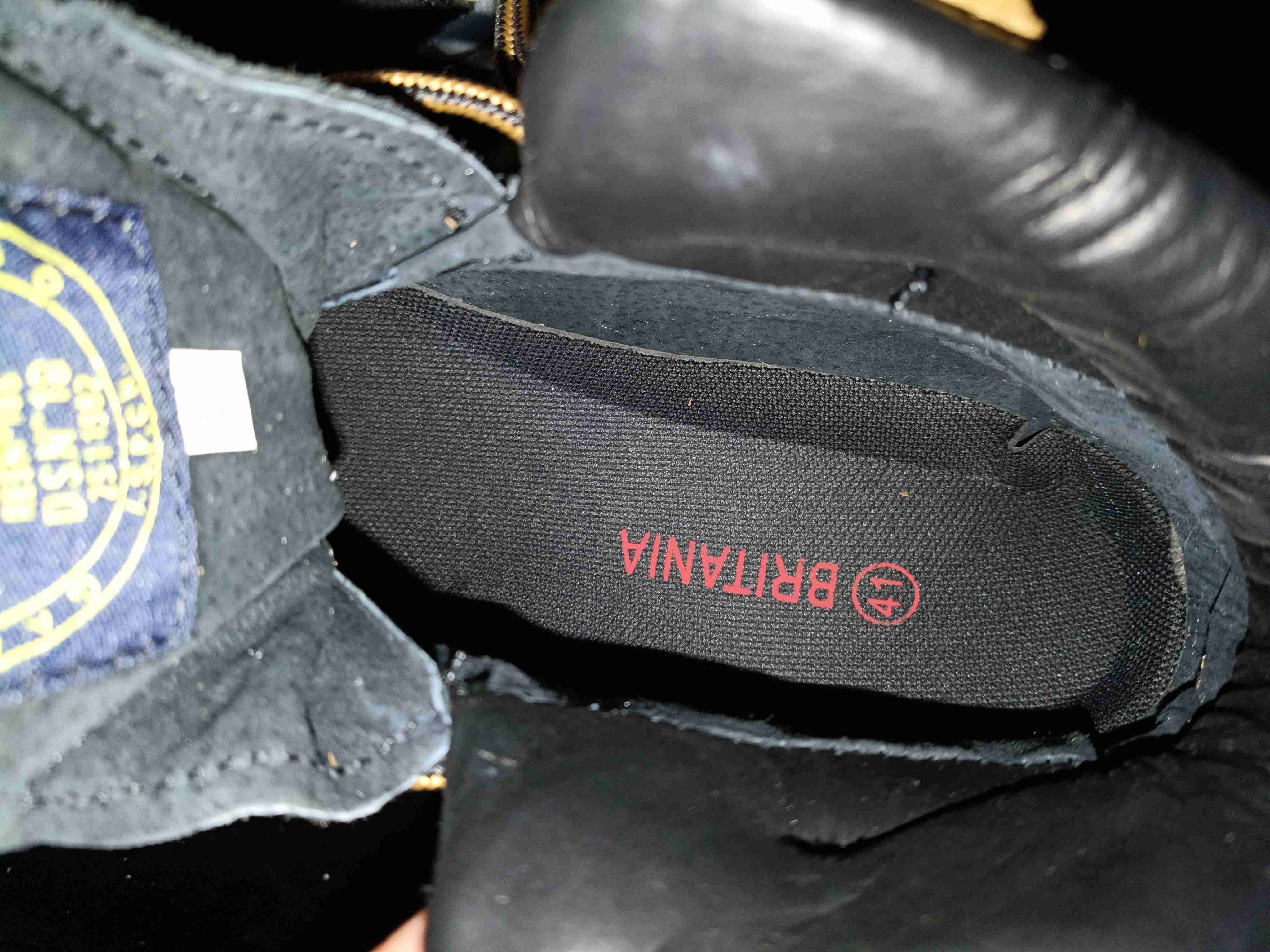 Botas trekking Britania amarillas - miniatura 4