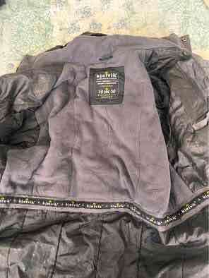 Parka negra impermeable Ljekvik - miniatura 4