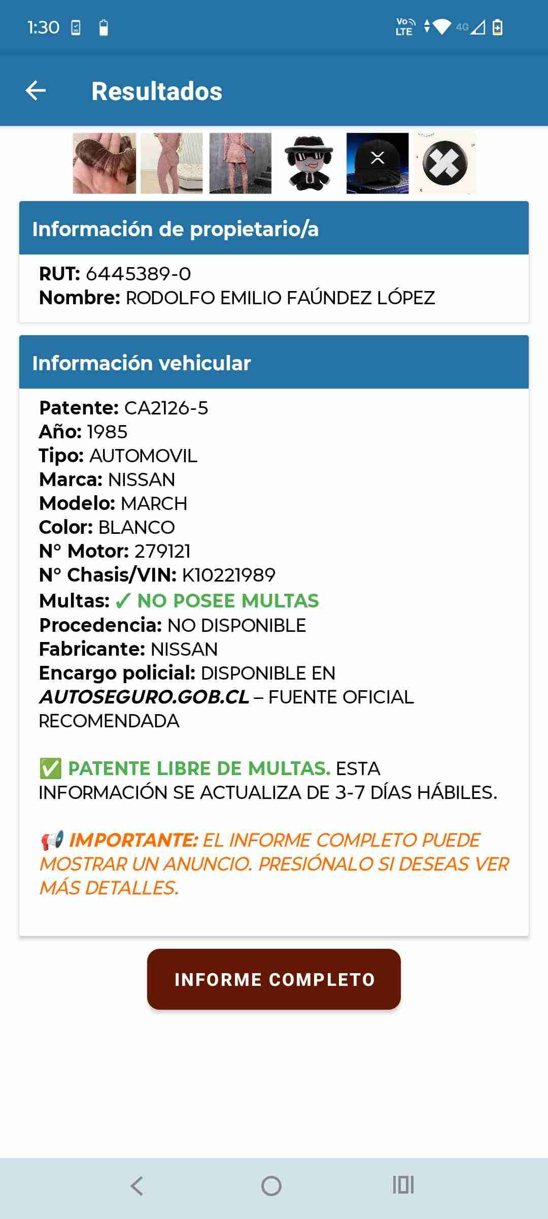 Vendo nissan march - miniatura 6