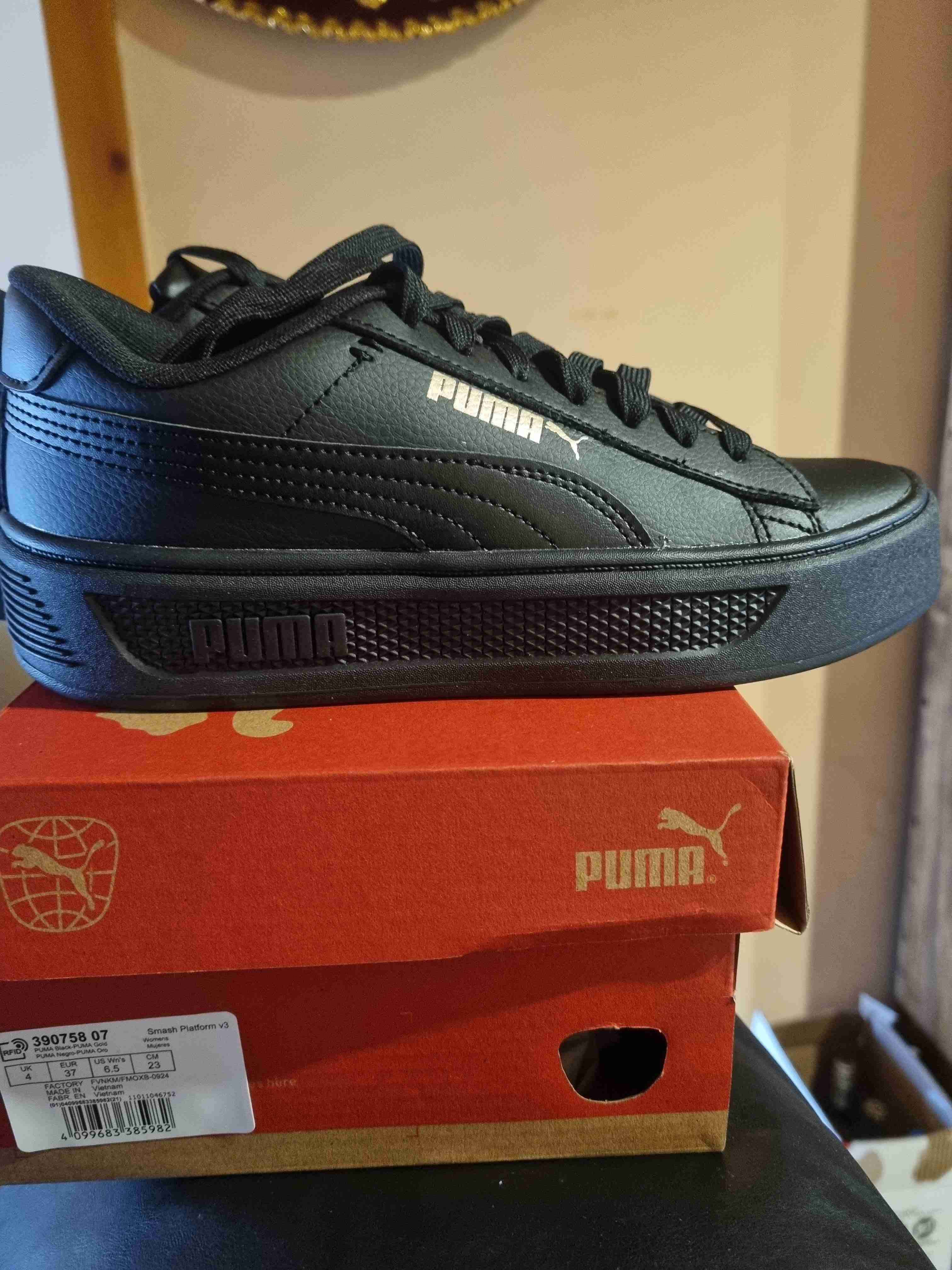 Zapatillas negras Puma - miniatura 1