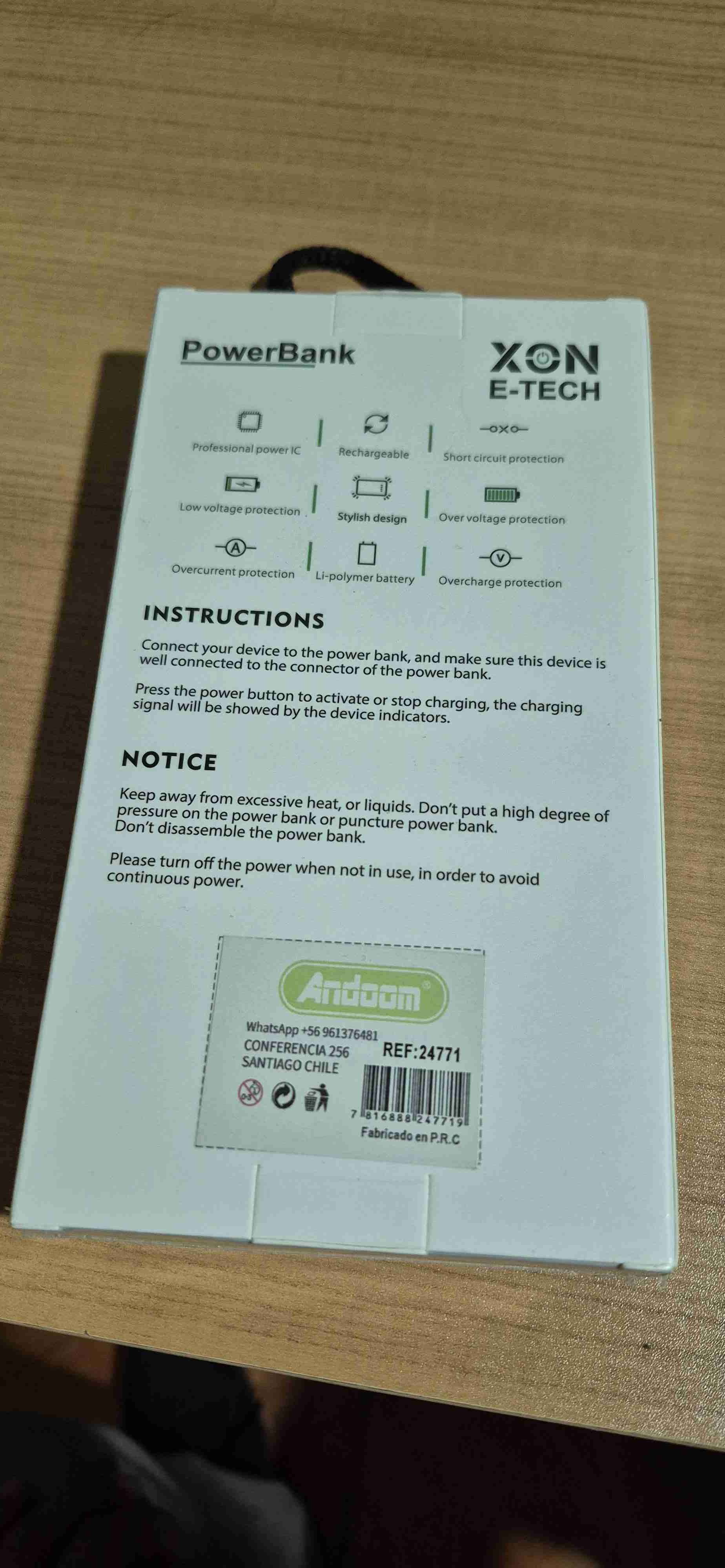 PowerBank 20000 mAh Xon E-Tech - miniatura 2