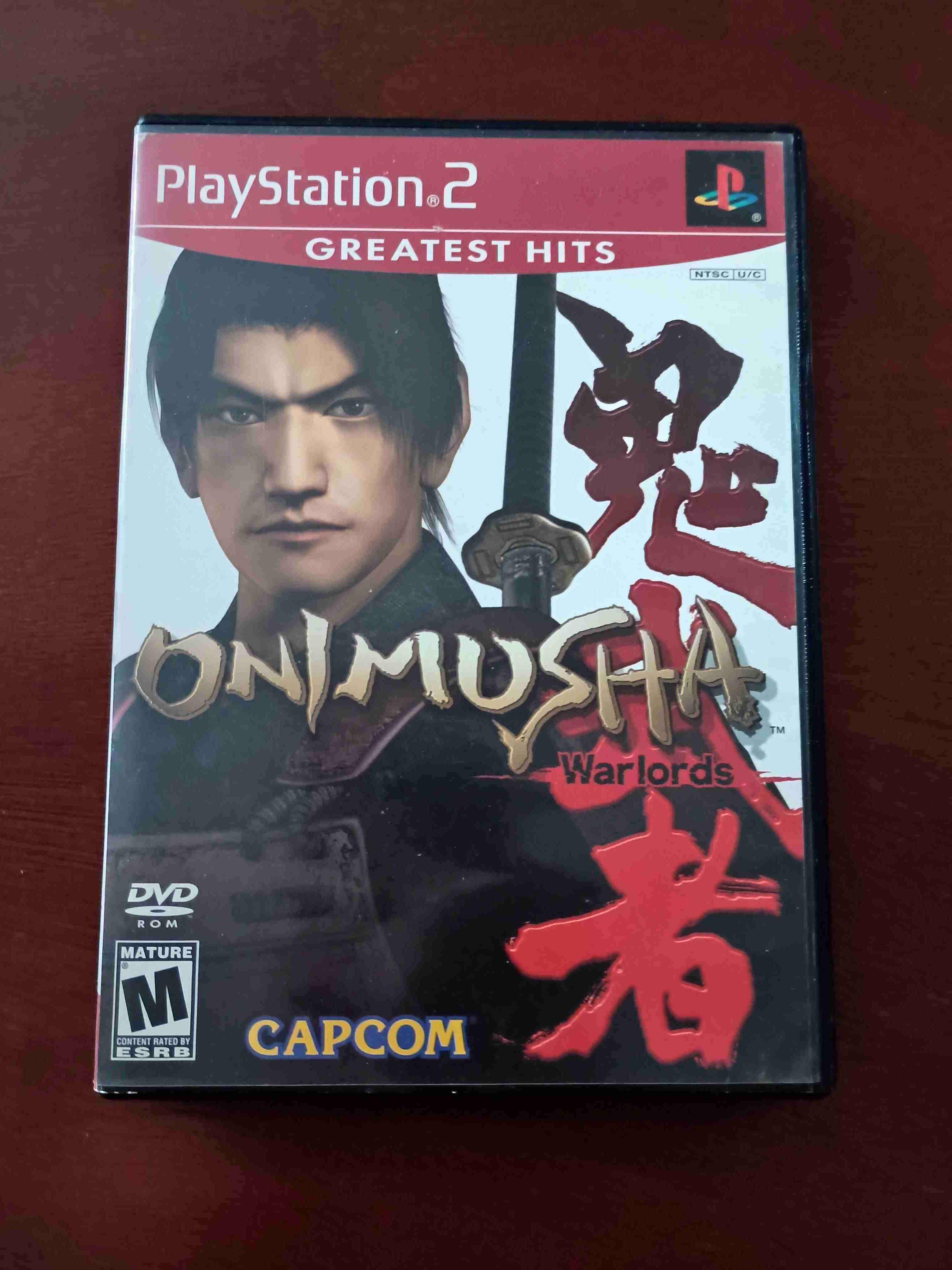 Onimusha Warlords Ps2 Original + Memory Card - miniatura 1
