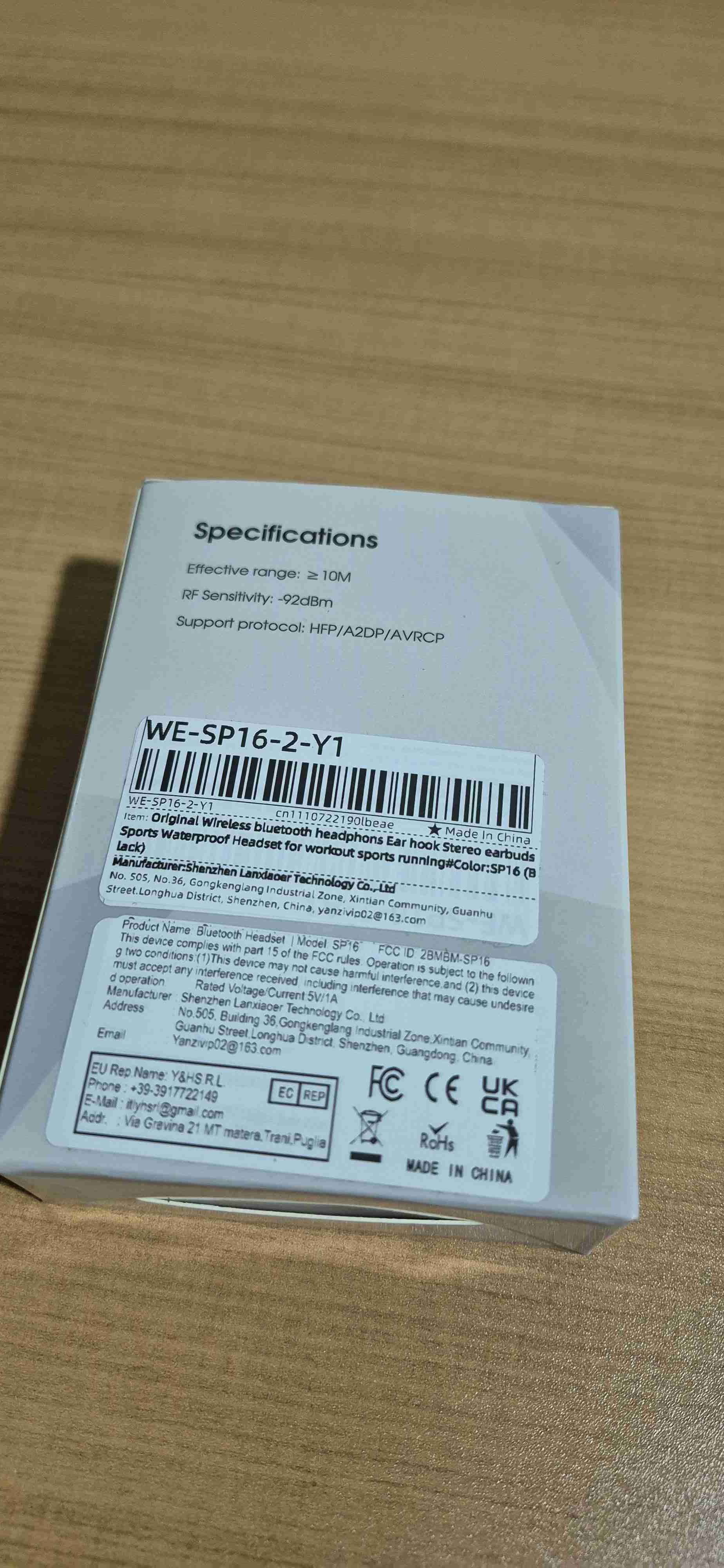 Audífonos inalámbricos deportivos - miniatura 2