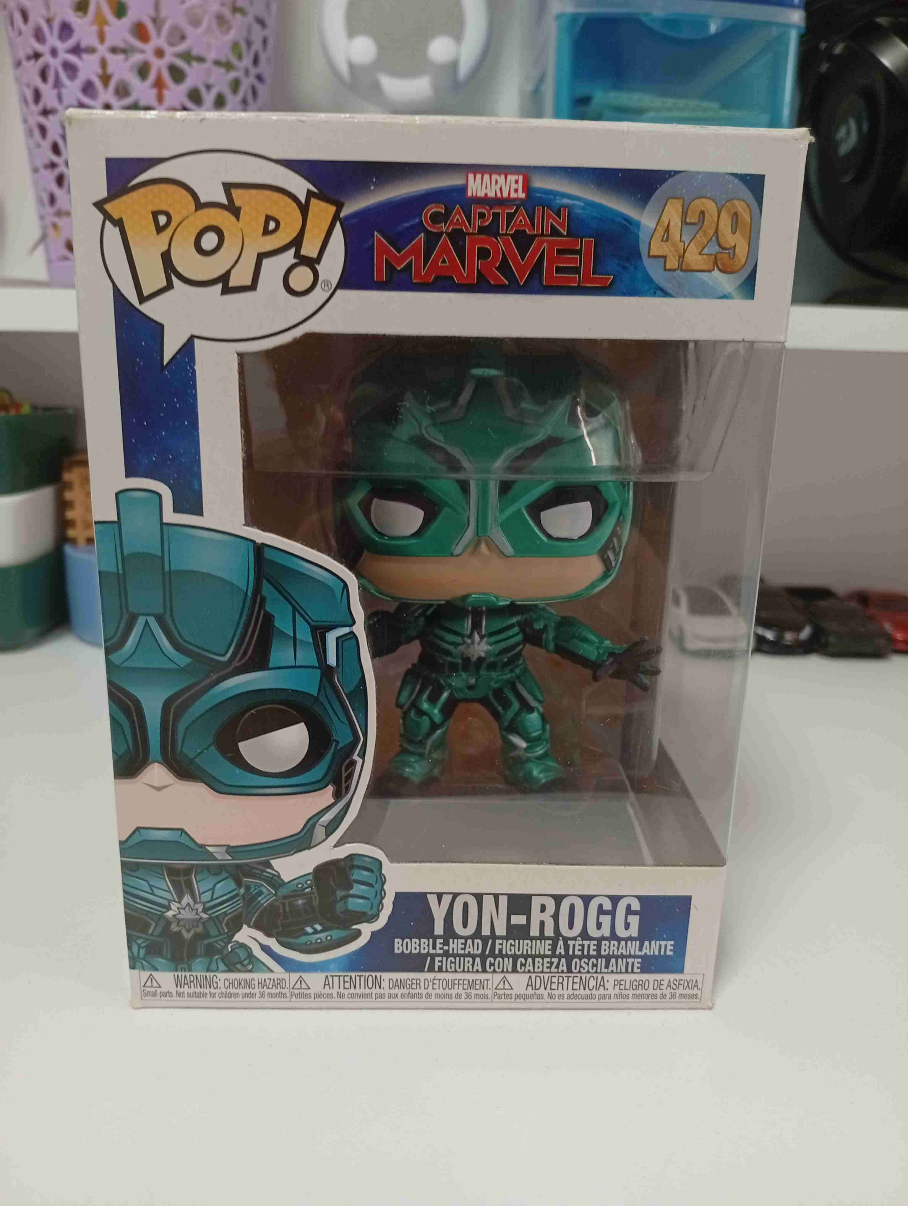 Funko Pop Yon-Rogg Capitán Marvel - miniatura 1