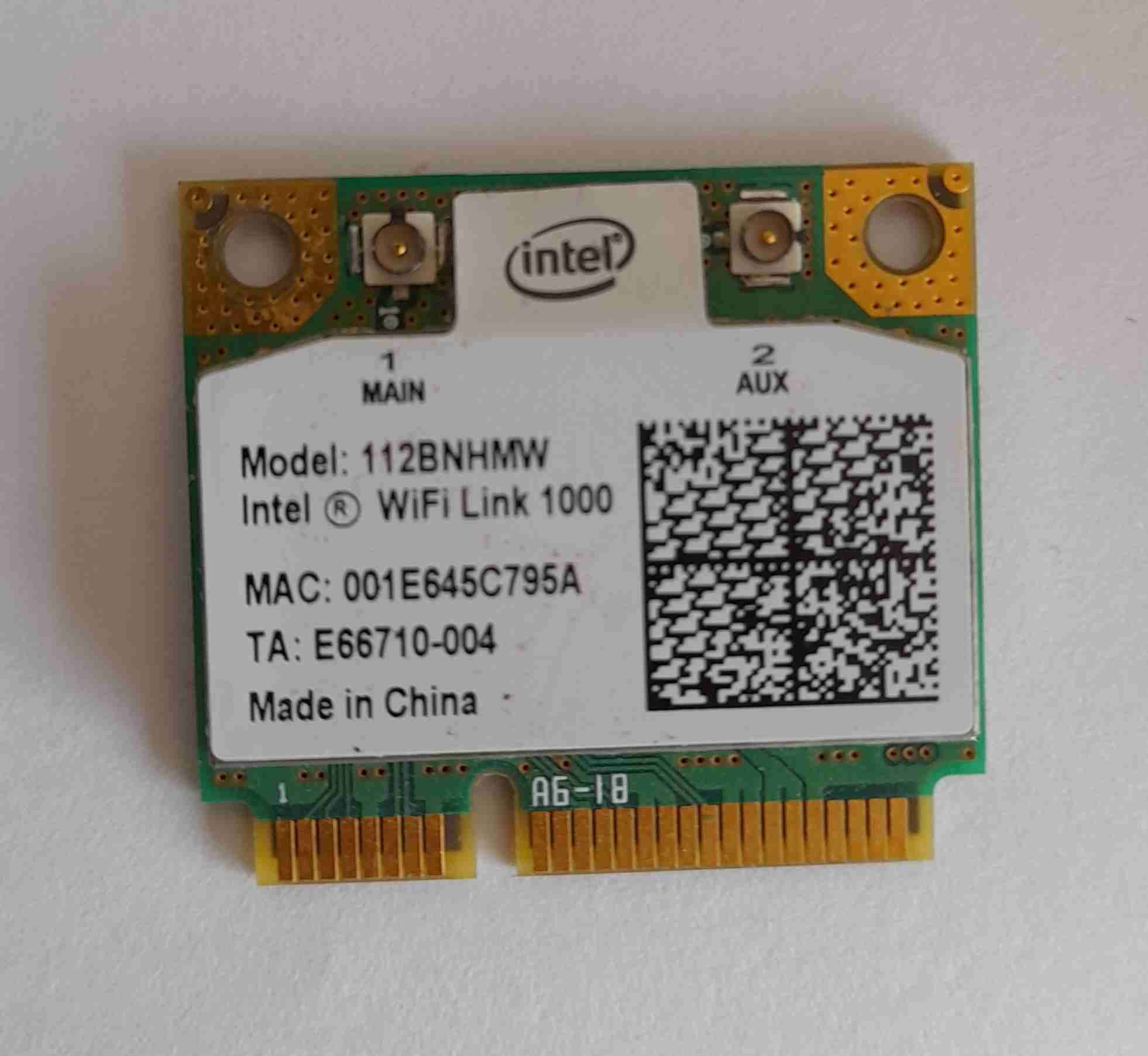 Tarjeta Wi-Fi Intel Link 1000 Mini PCI-E | - miniatura 5