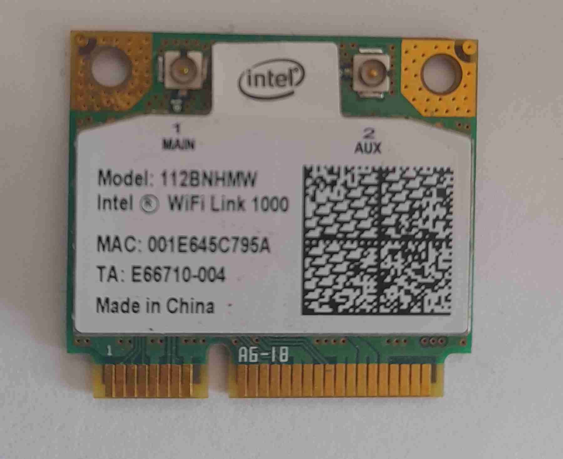 Tarjeta Wi-Fi Intel Link 1000 Mini PCI-E | - miniatura 7