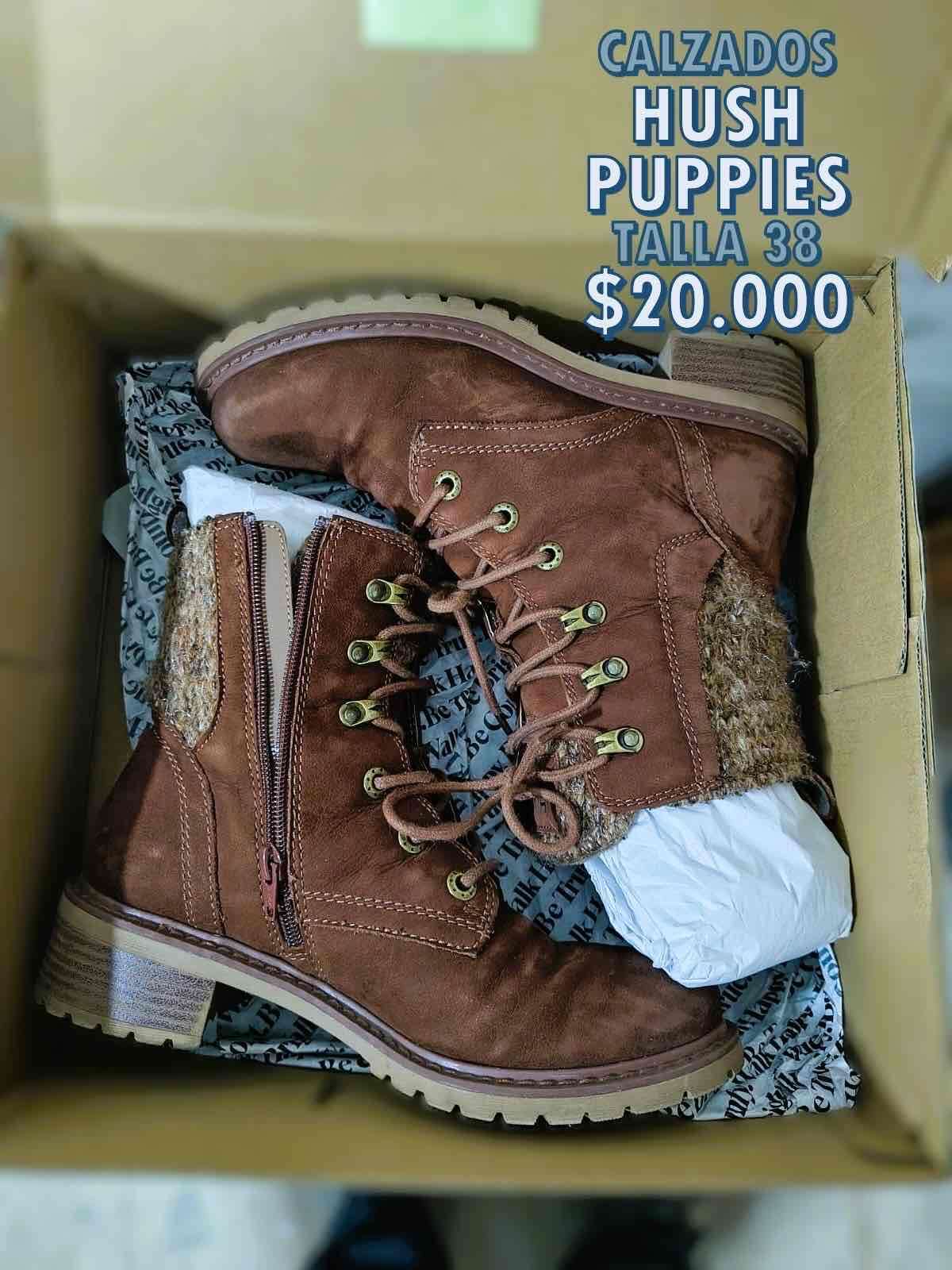 Botas Hush Puppies marrones - miniatura 1