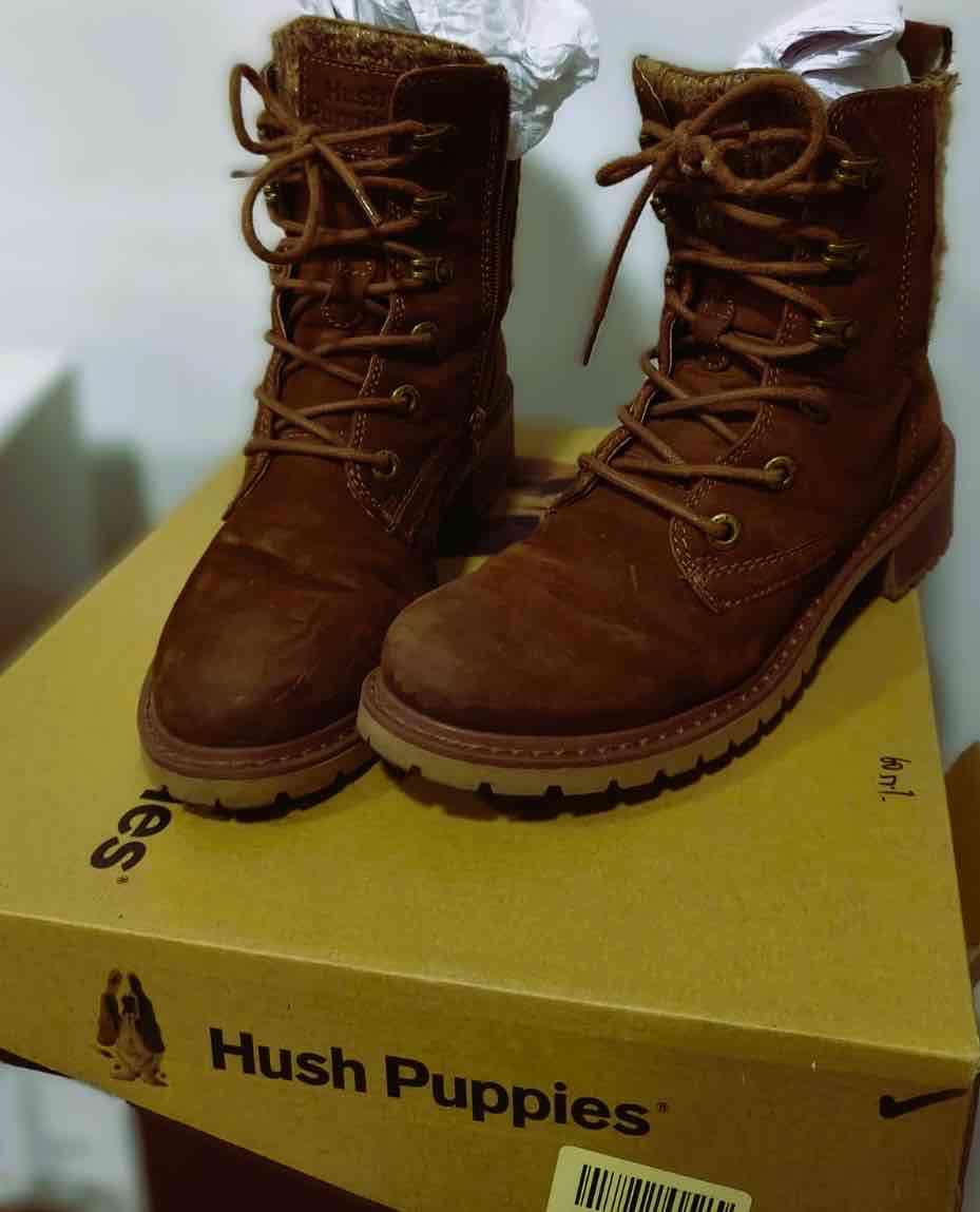 Botas Hush Puppies marrones - miniatura 2