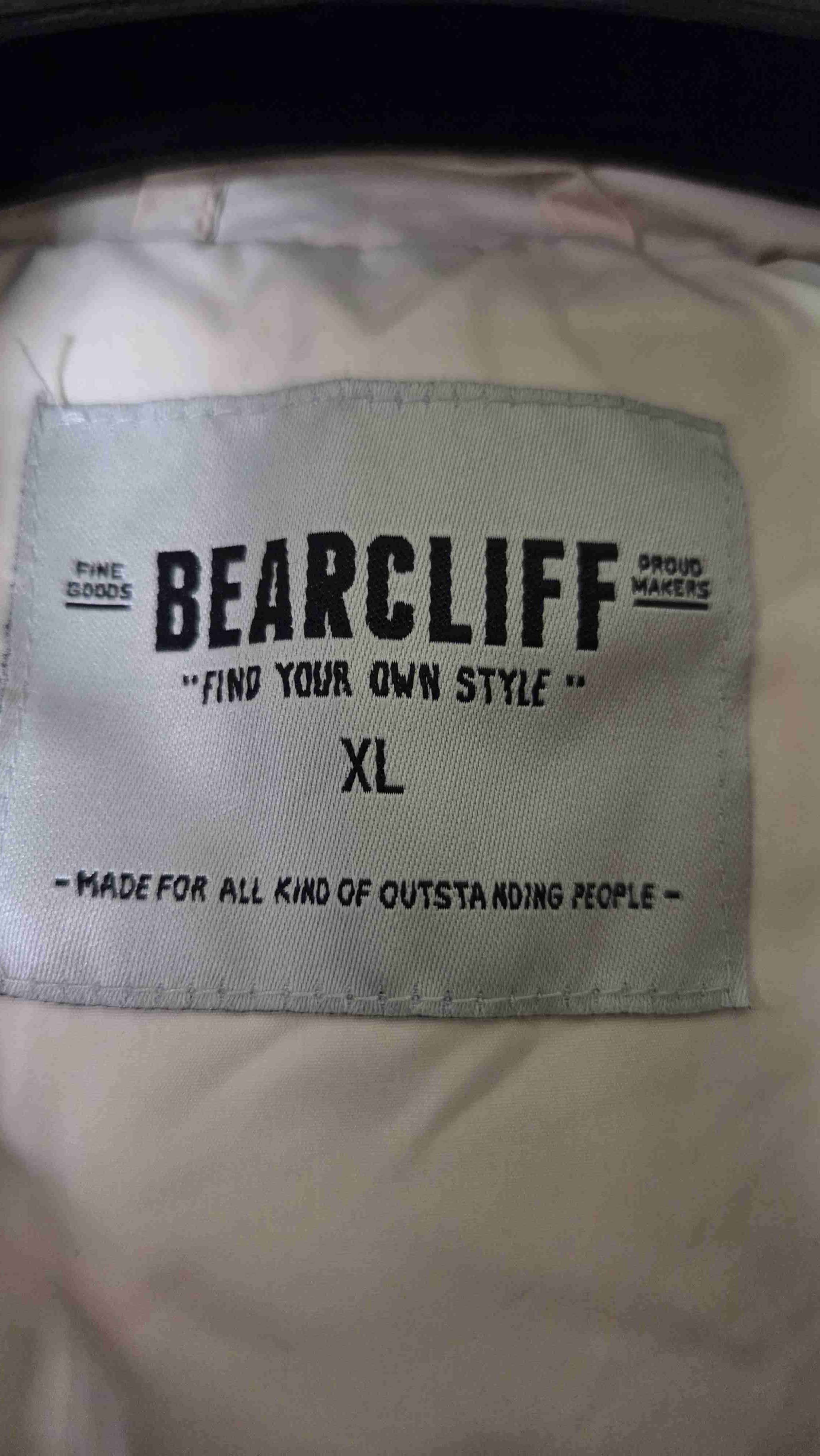 Chaleco acolchado beige sin mangas - miniatura 2