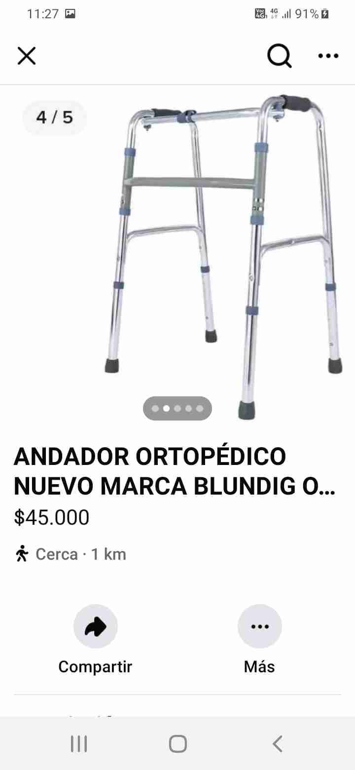 Andador ortopédico Blundig nuevo - miniatura 4