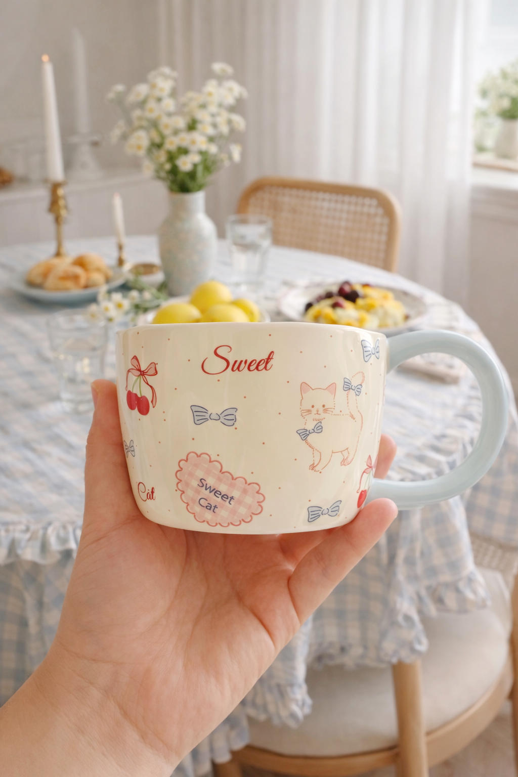 Taza sweet ribbon kitty - miniatura 1