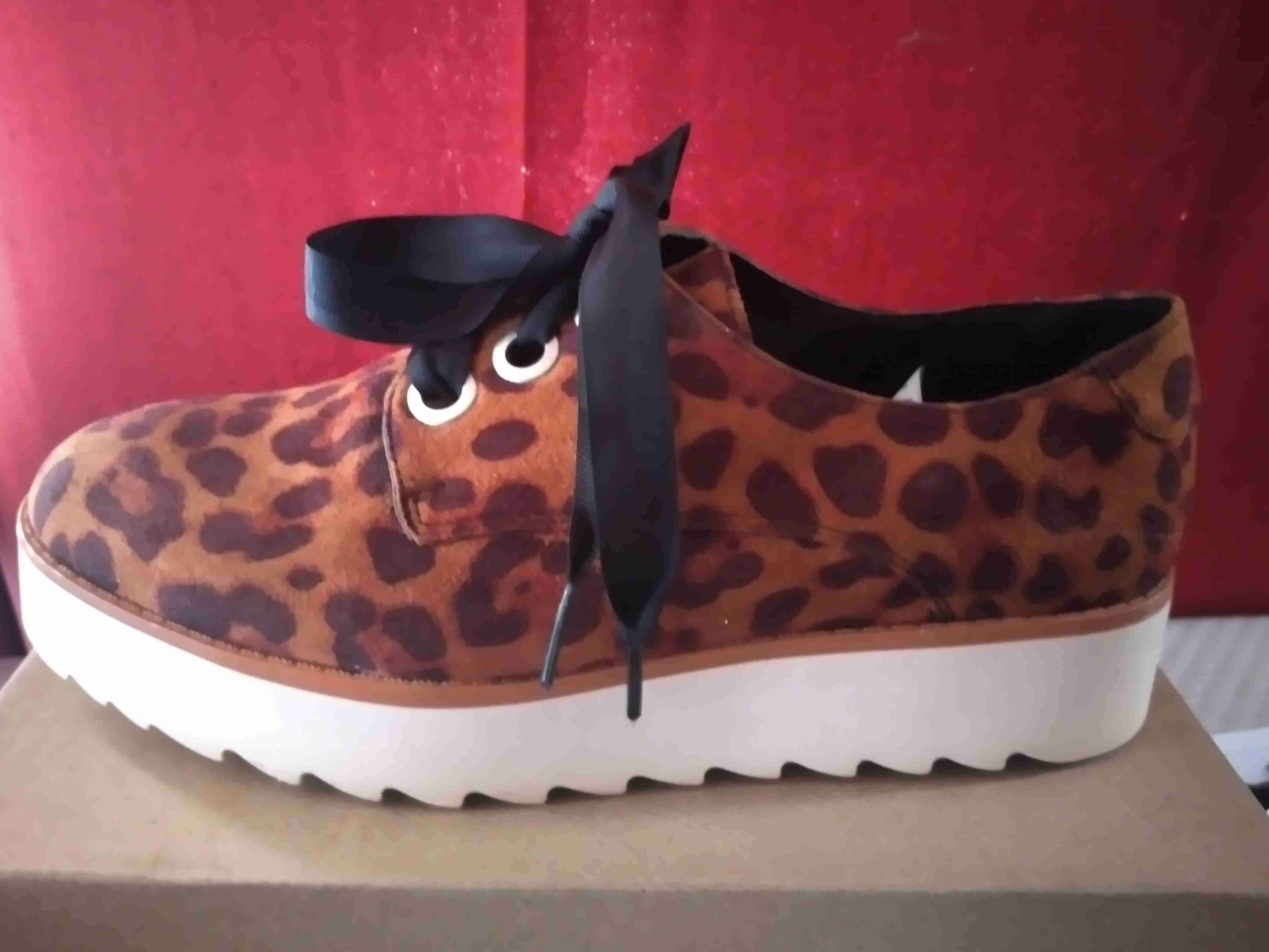 Zapato de plataforma animal print - miniatura 5