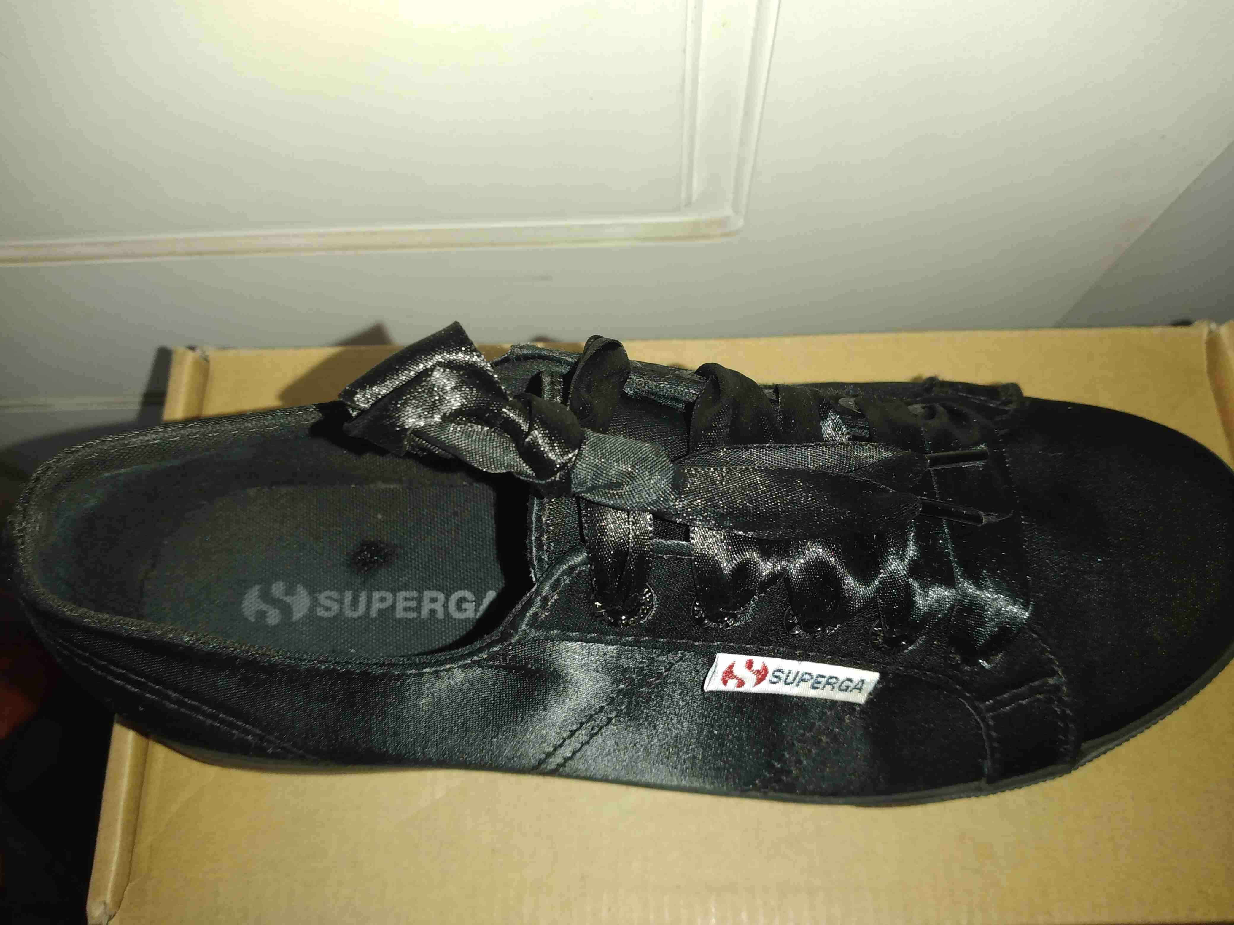 Zapatillas negras Superga - miniatura 3