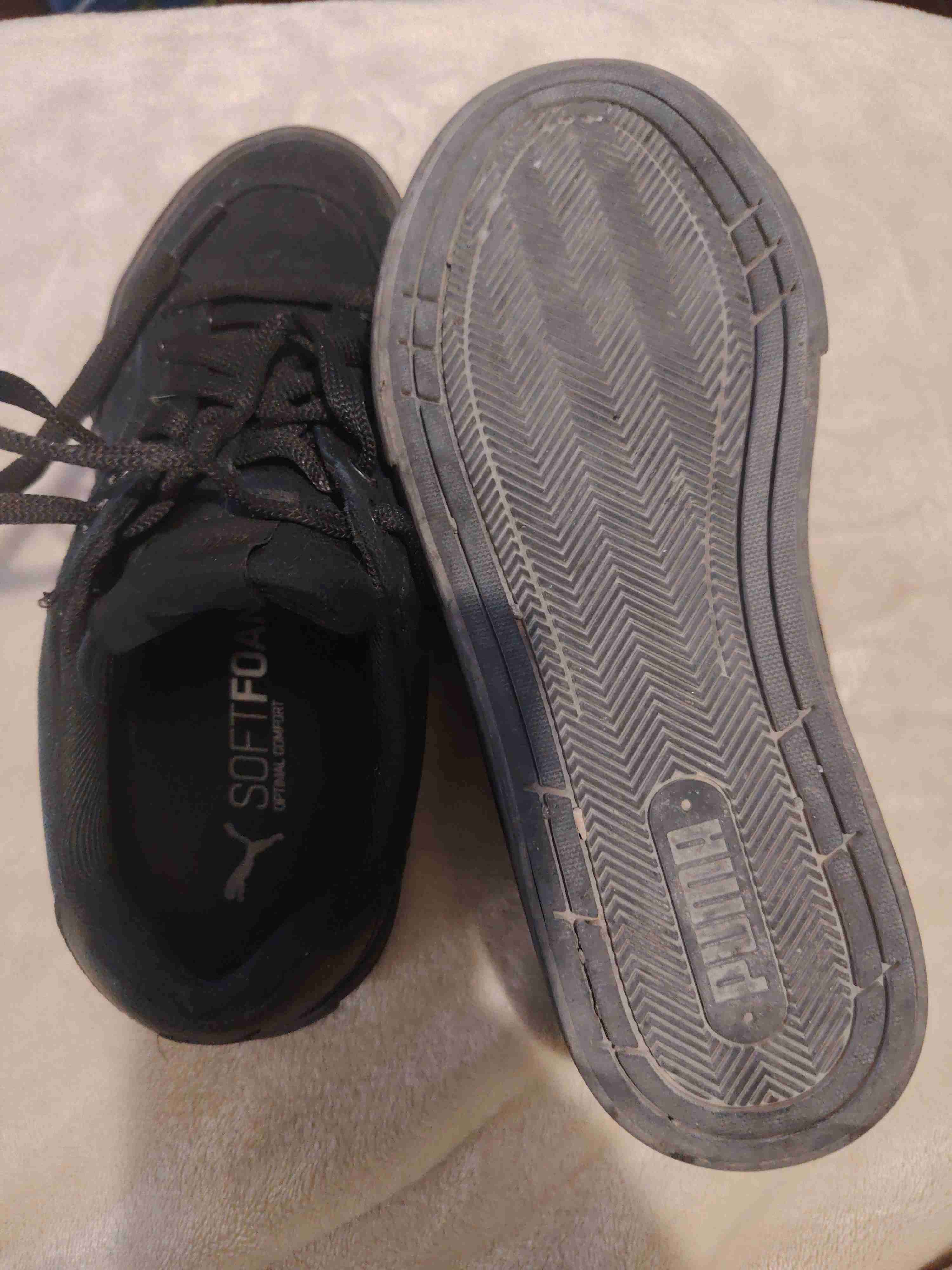 Zapatillas negras deportivas puma - miniatura 3