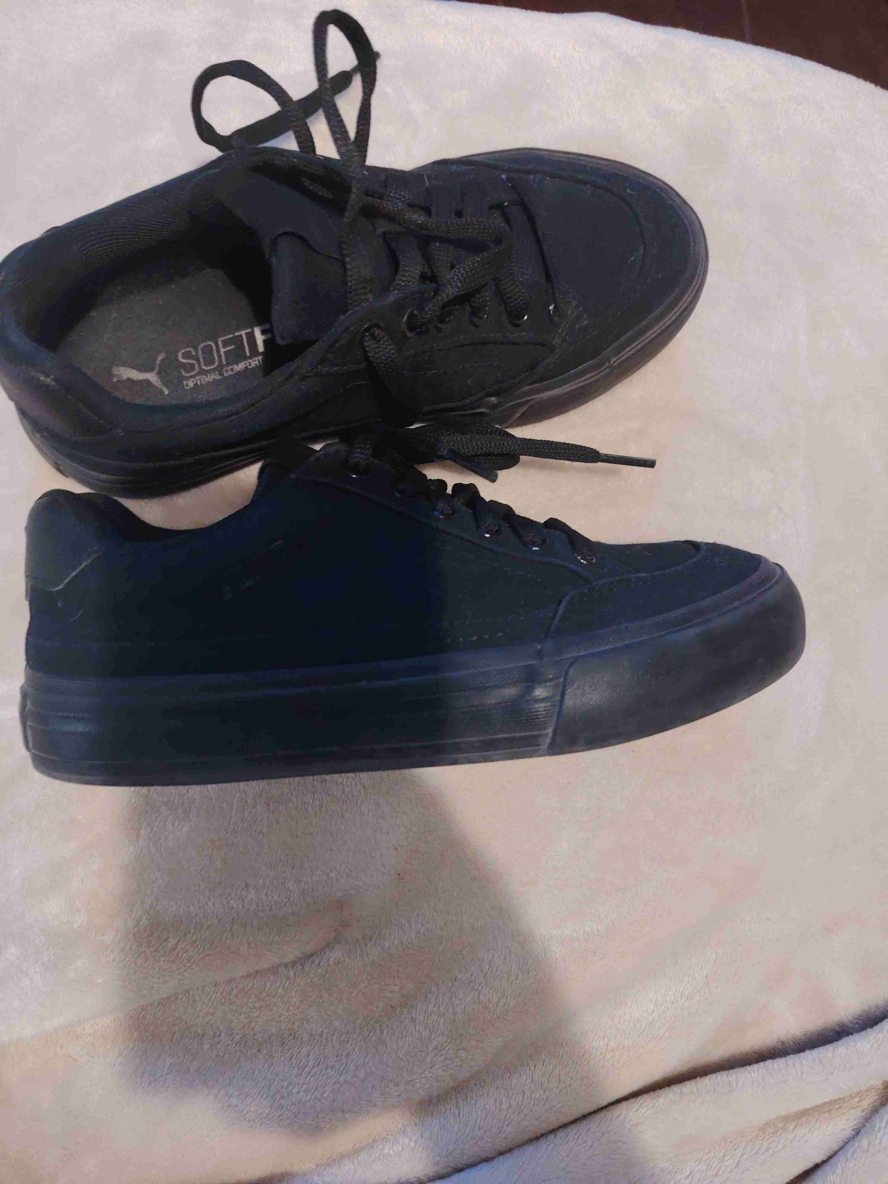 Zapatillas negras deportivas puma - miniatura 4