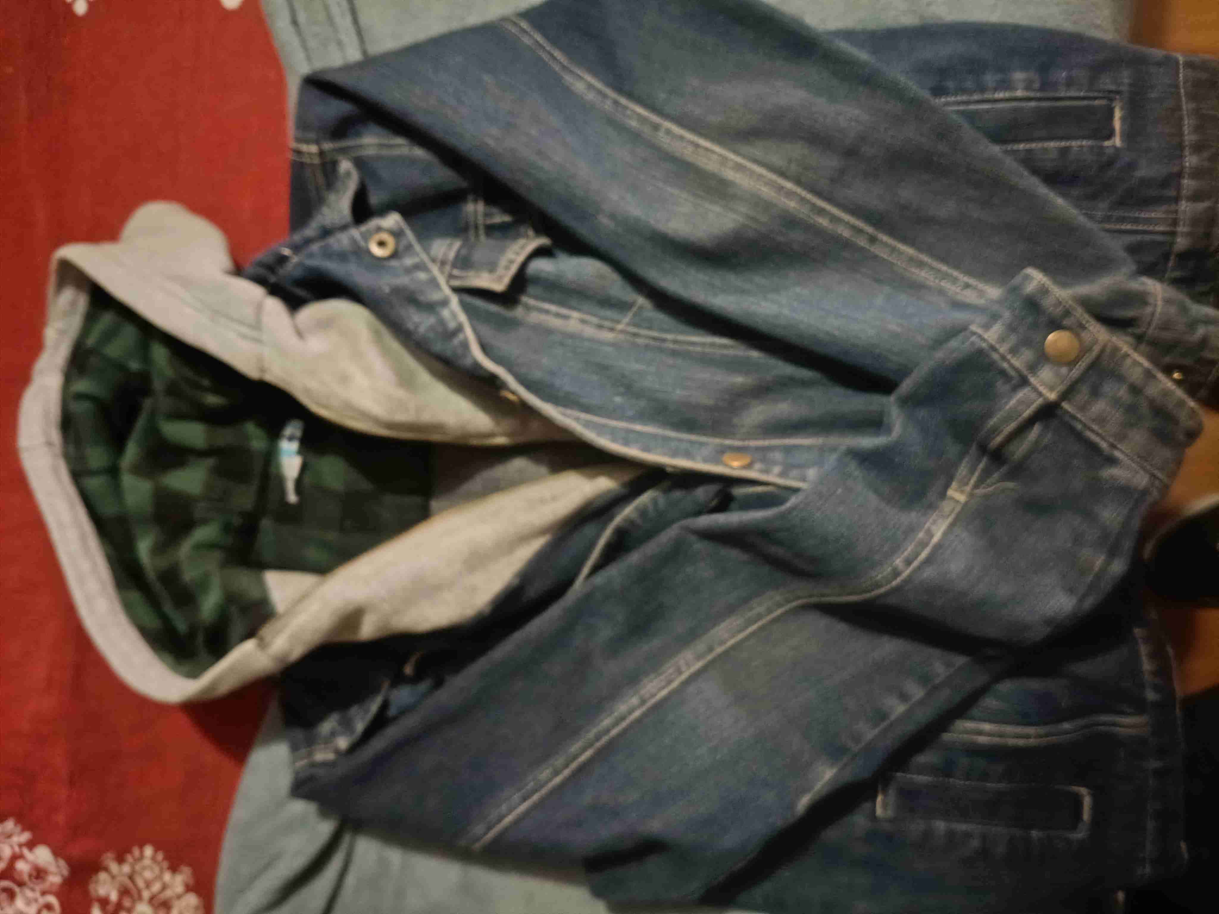 Chaqueta mezclilla con capucha - miniatura 2