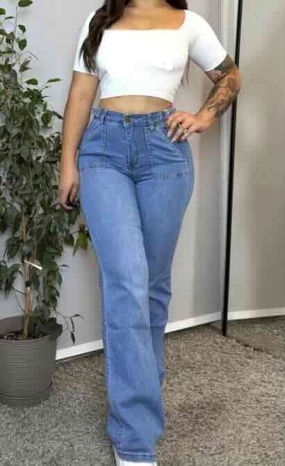 Jeans grises push up - miniatura 3