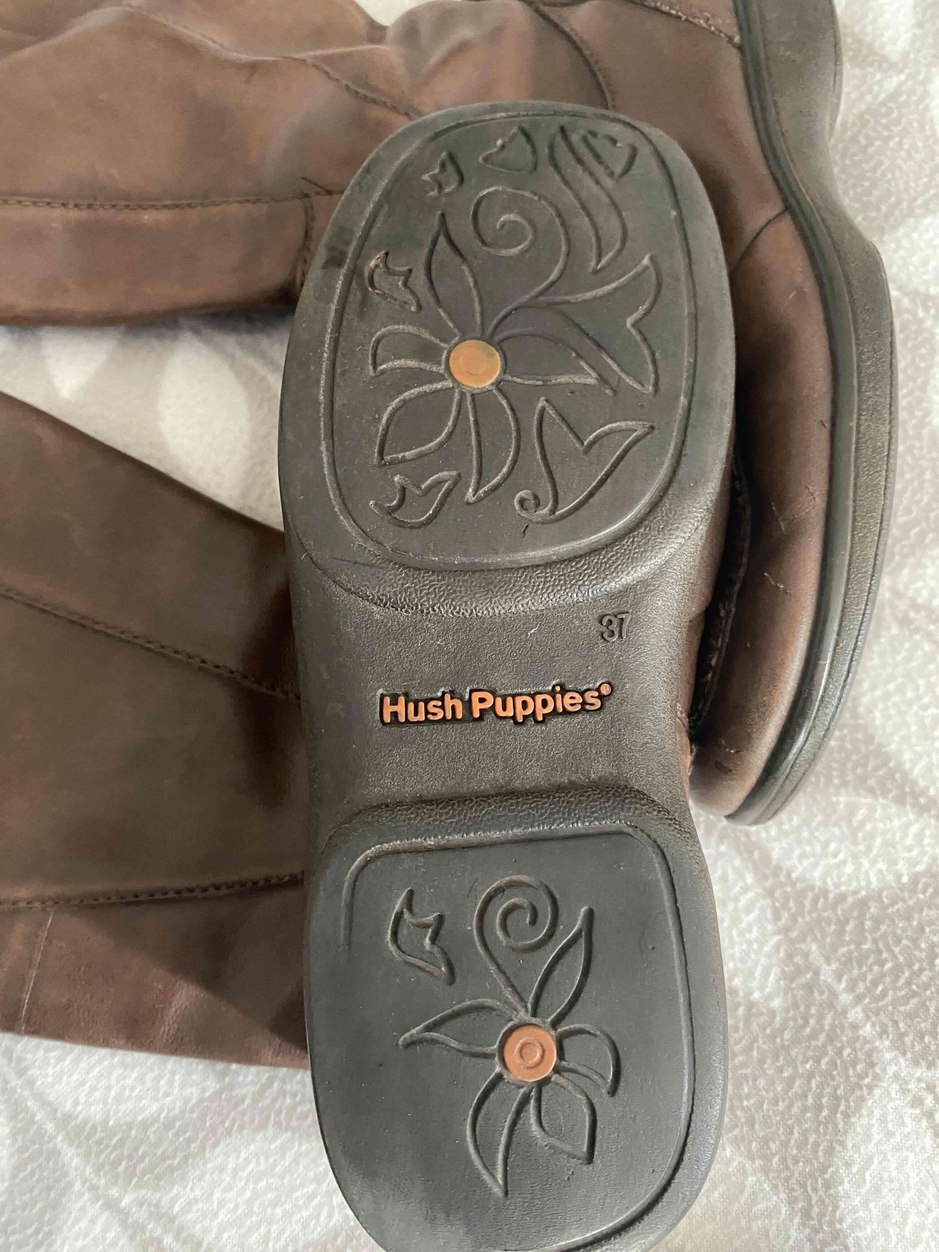 Botas de cuero marrón - miniatura 5