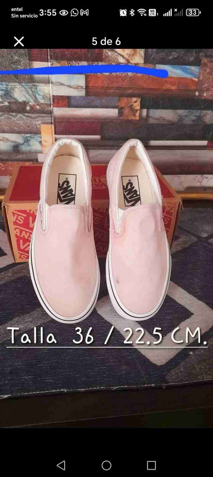 Zapatillas Vans metálicas azul talla 38 - miniatura 5