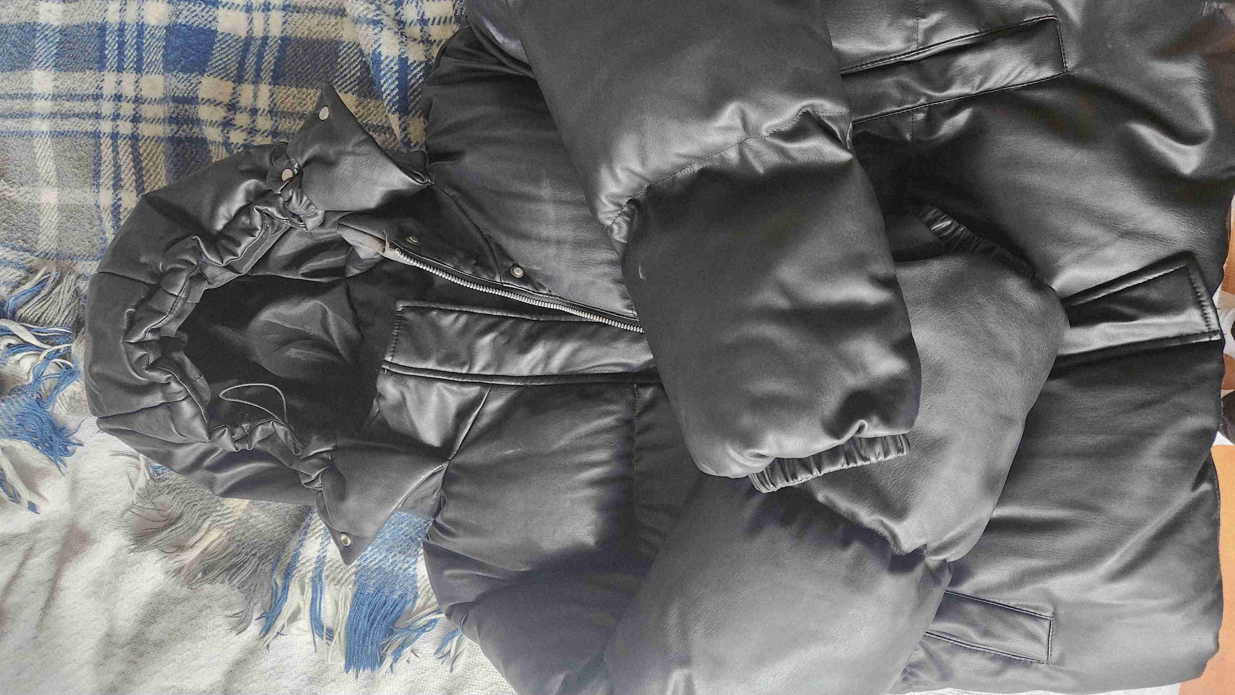 Chaqueta ecocuero puffa index xl - miniatura 2