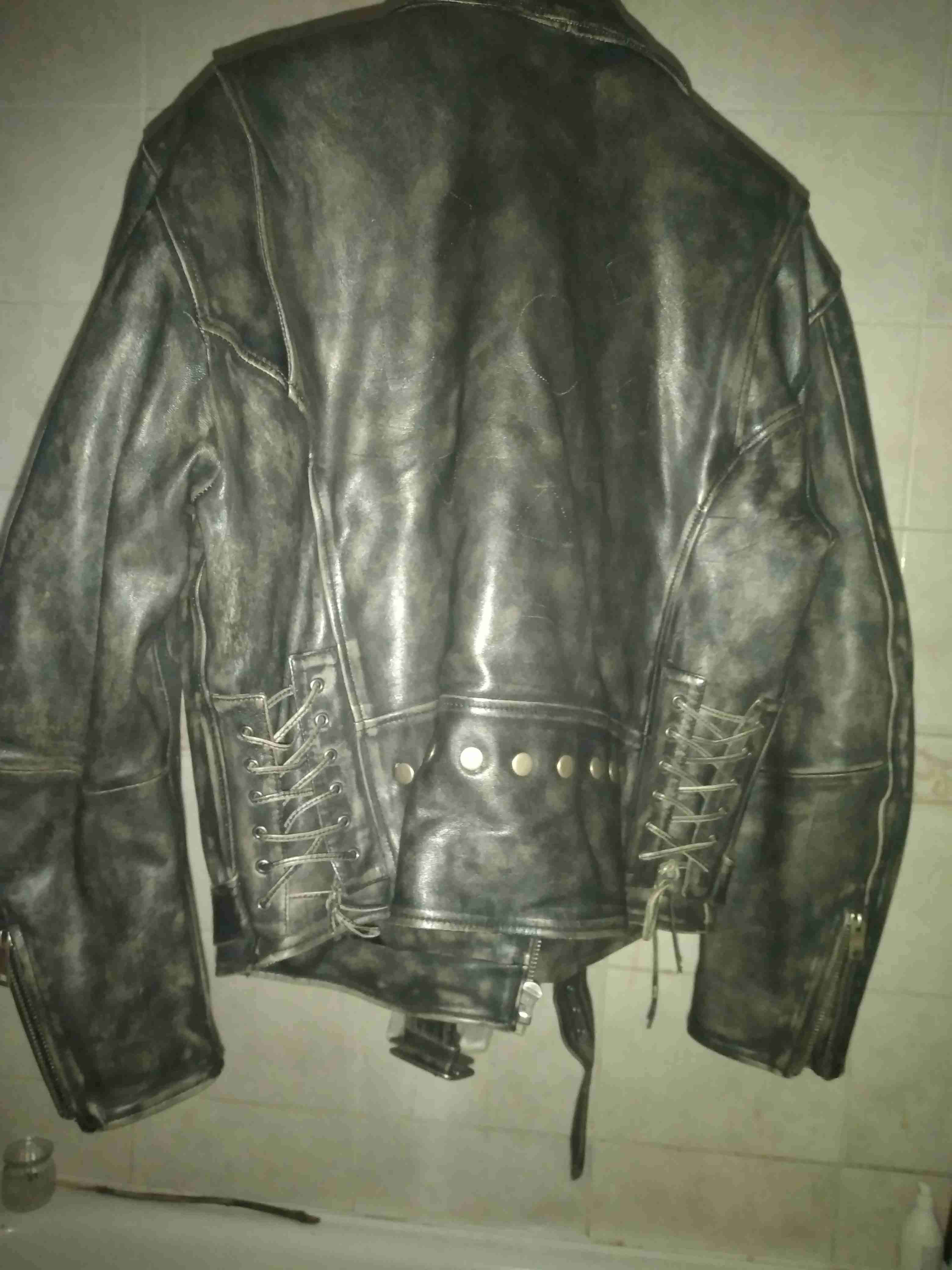 Chaqueta cuero Diesel - miniatura 2
