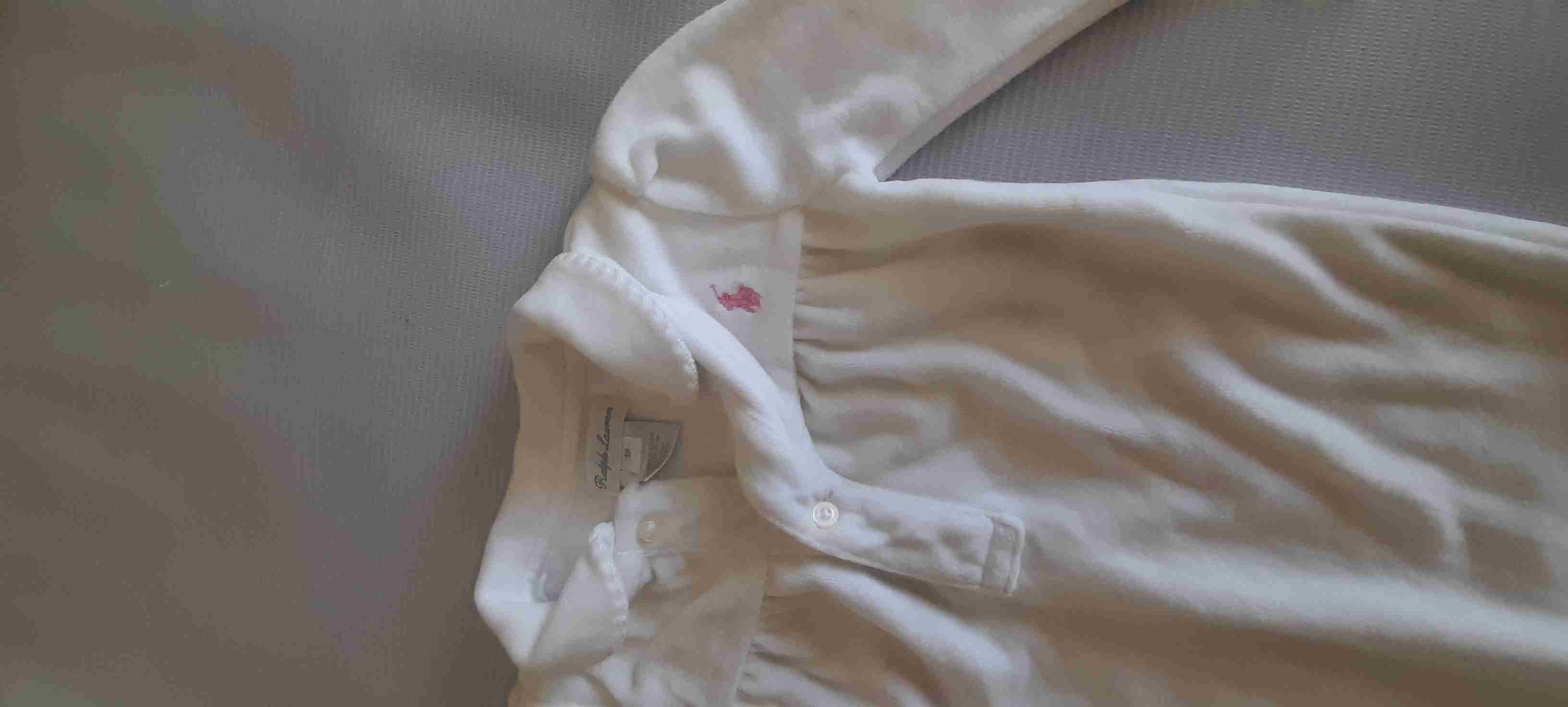 Pijama blanco de bebé - miniatura 3