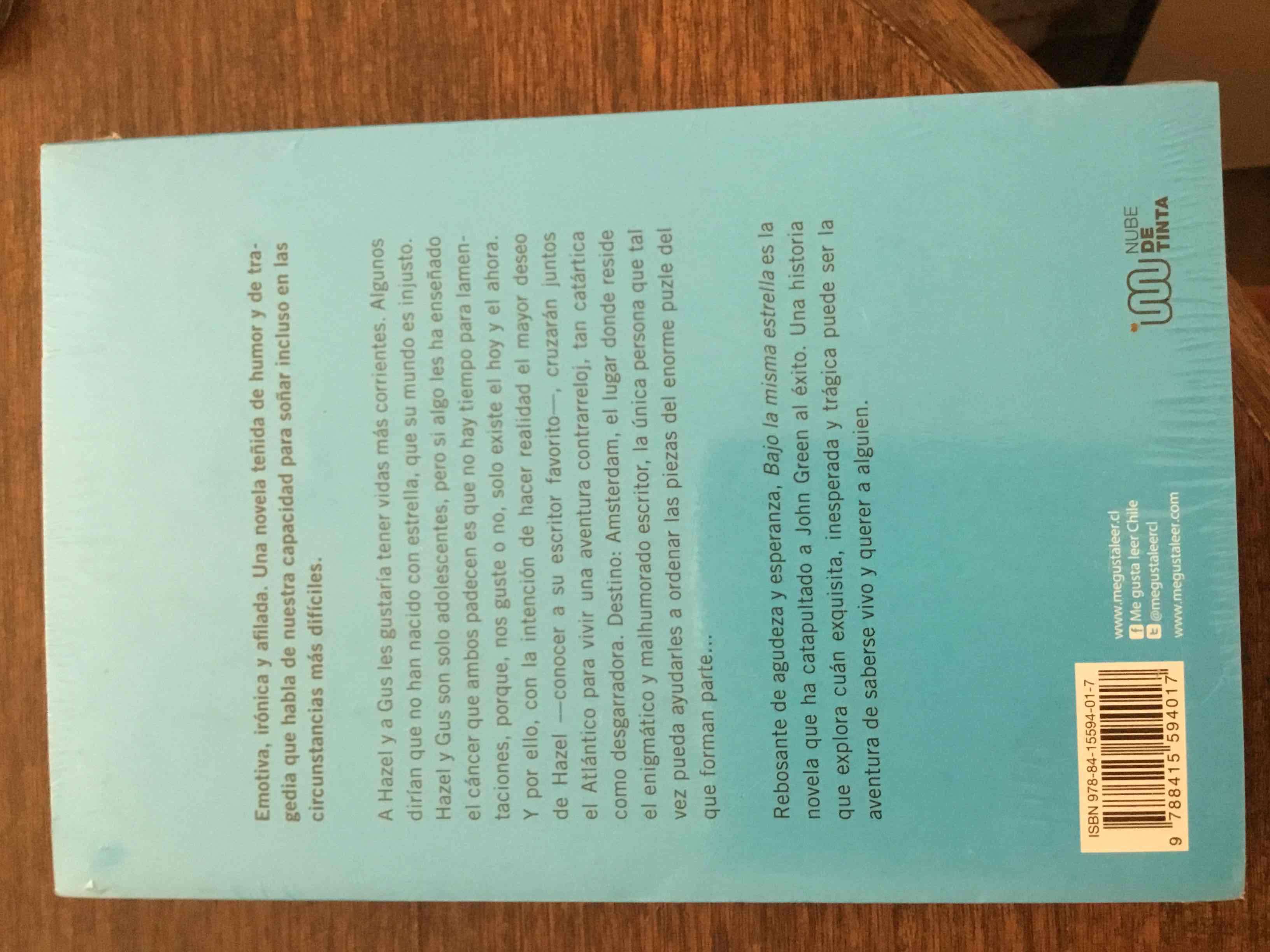 Bajo la misma estrella - libro - miniatura 2