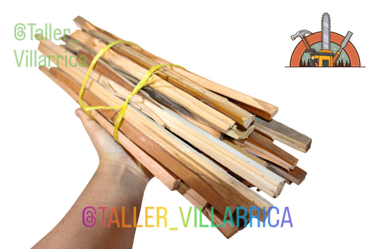 1Kg Despuntes -Madera -Kit Ignición - miniatura 3