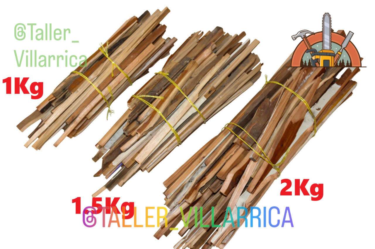 1Kg Despuntes -Madera -Kit Ignición - miniatura 4